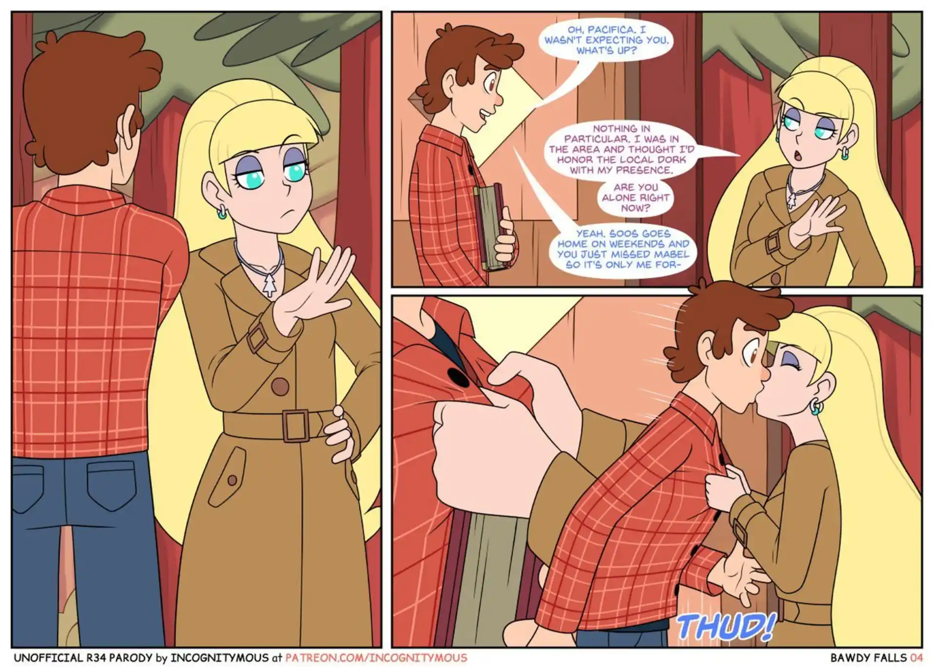 HOT Bawdy Falls Bawdy Falls - Chapter 1 (Gravity Falls) page 5