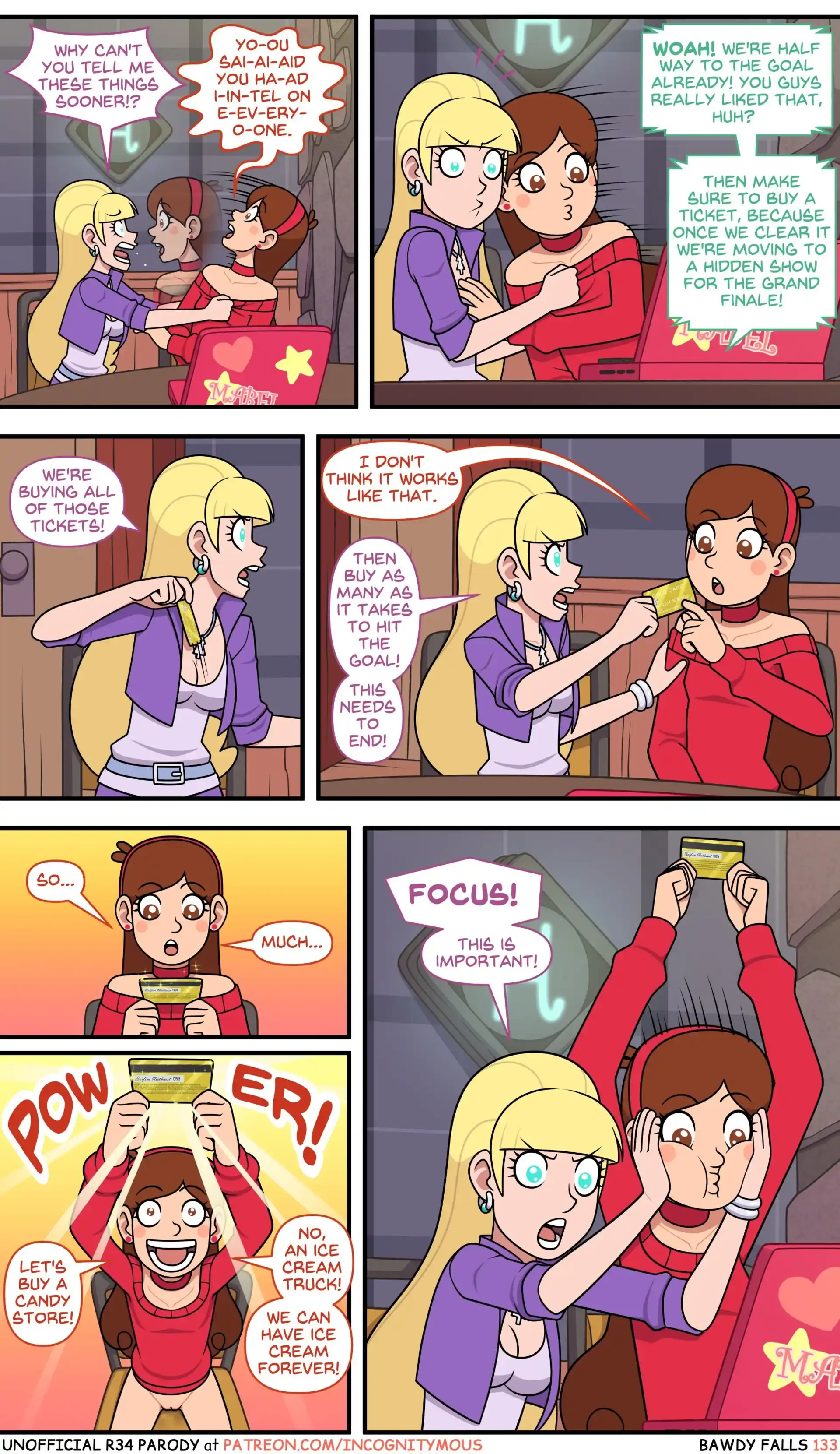 HOT Bawdy Falls Bawdy Falls - Chapter 3 (Gravity Falls) page 13