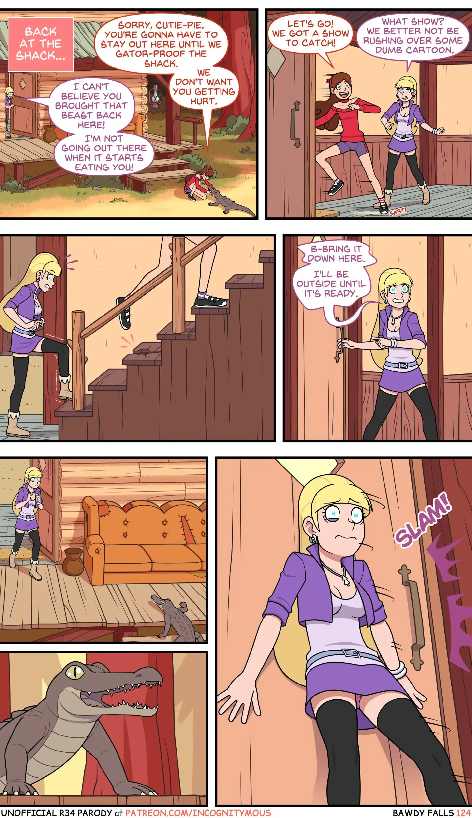 HOT Bawdy Falls Bawdy Falls - Chapter 3 (Gravity Falls) page 4