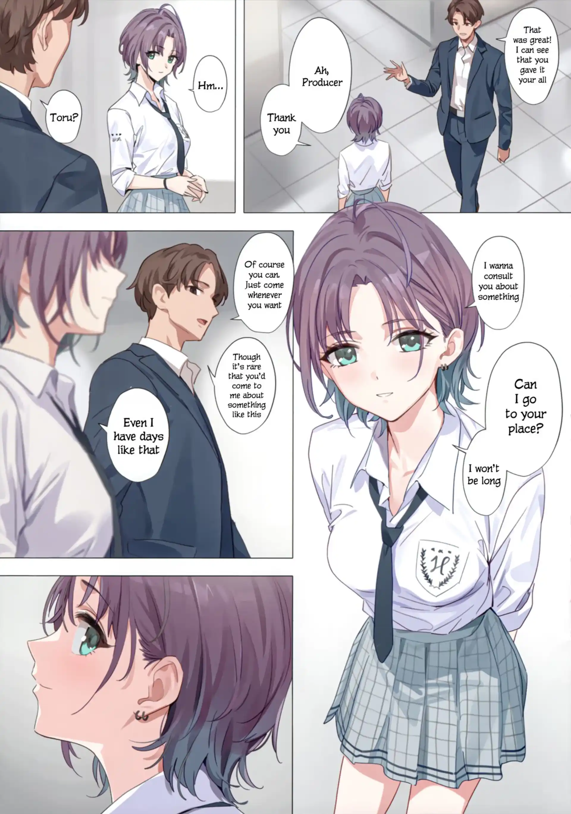 Purple Dream Purple Dream - Chapter 1 (The Idolmaster) page 12