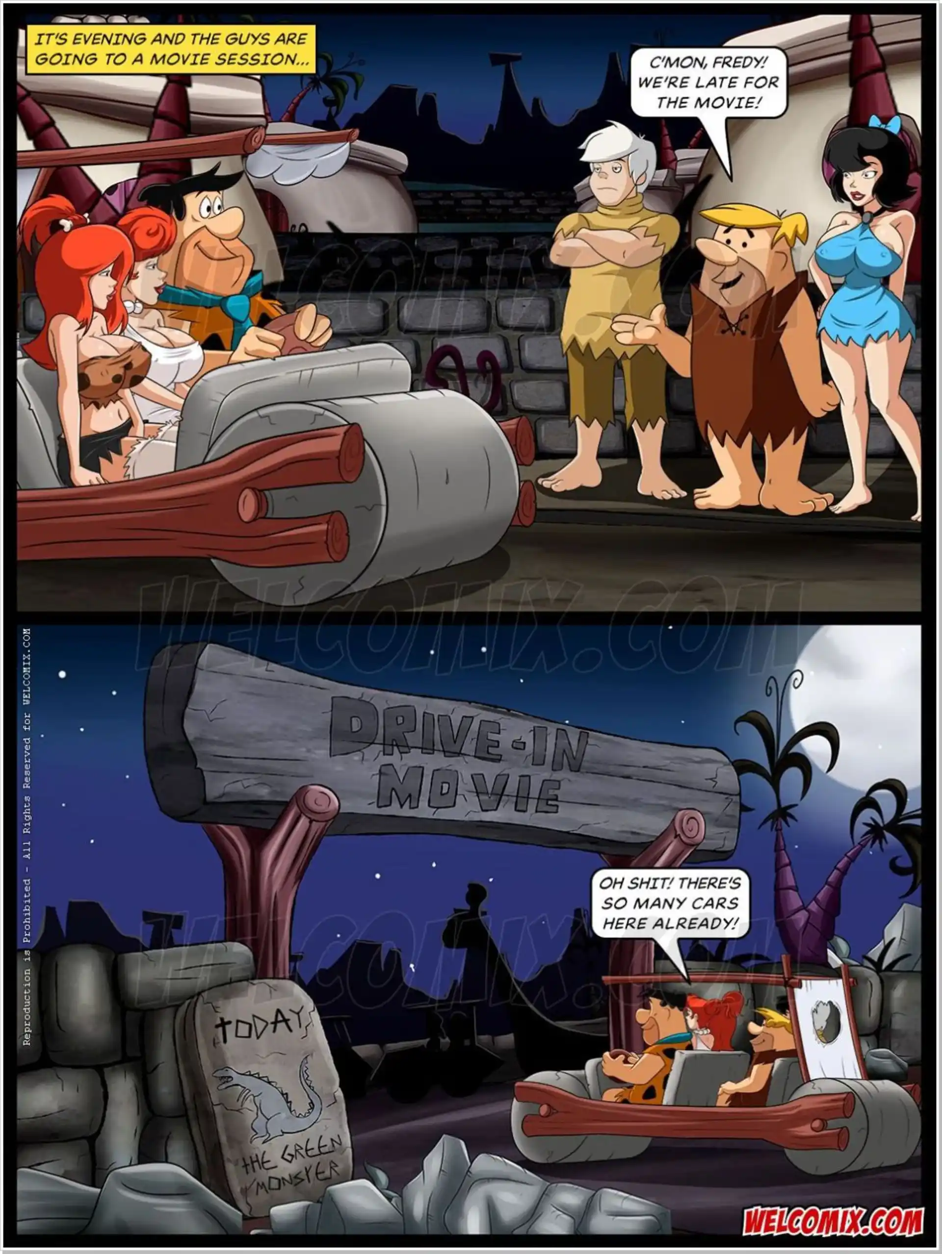 HOT Dinner Wife Swap The Flintstones - Chapter 5 (The Flintstones) page 2