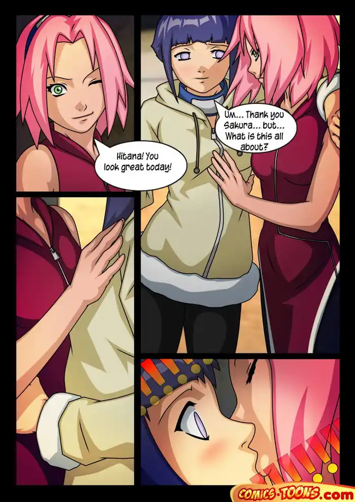 Sakura X Hinata Porn Comics