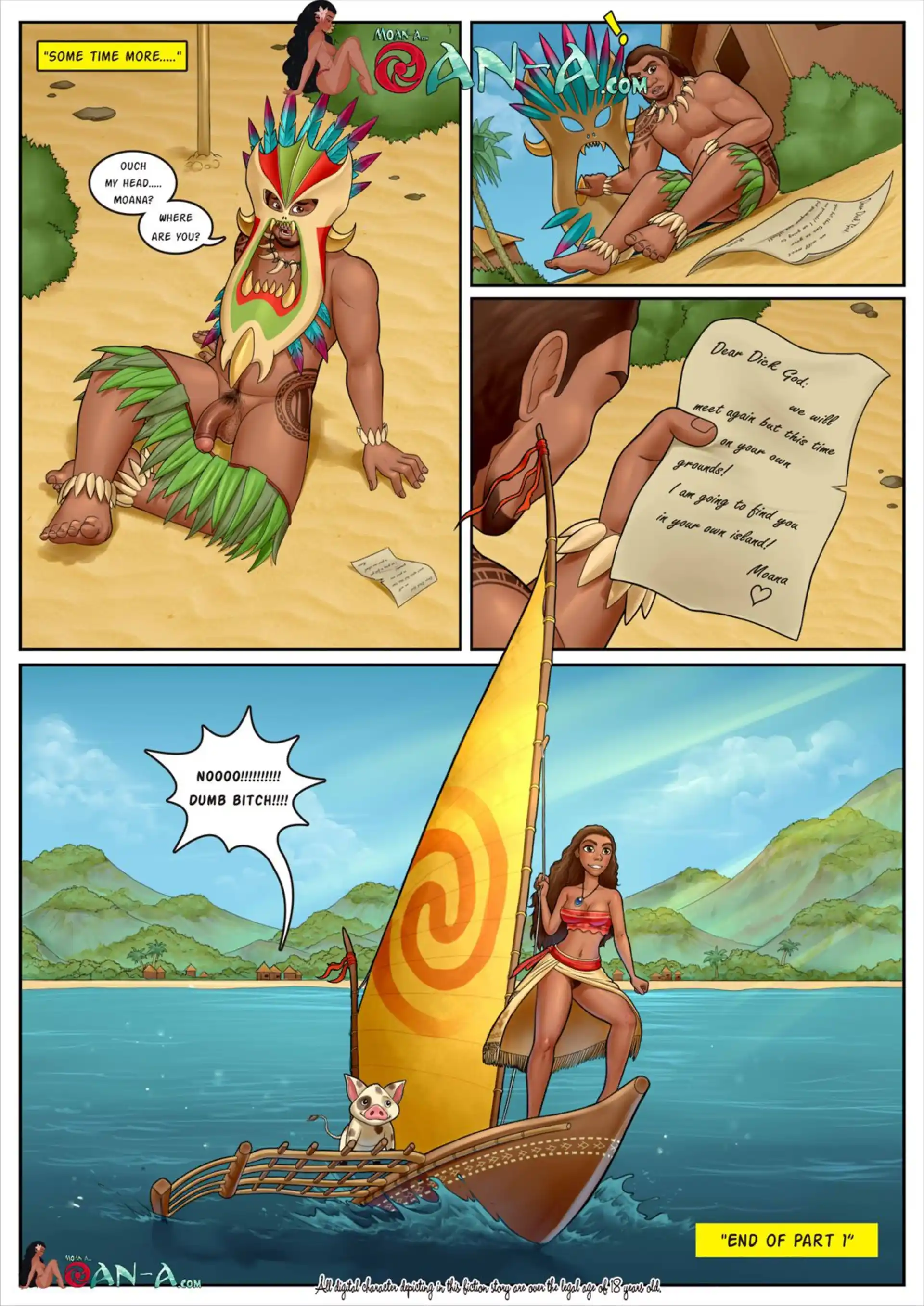 Moan Island Moan Island - Chapter 1 (Moana) page 13
