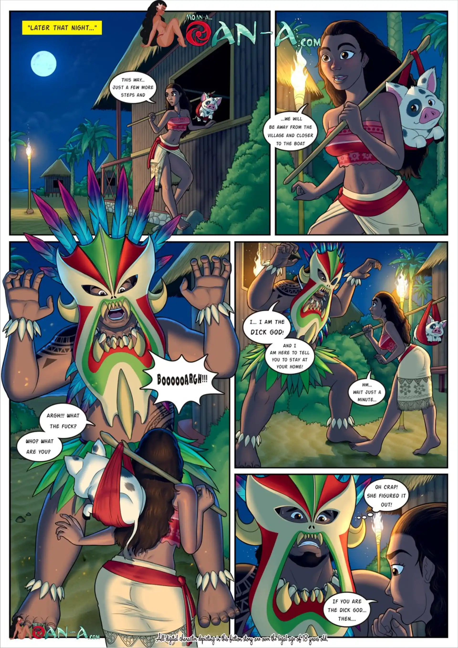 Moan Island Moan Island - Chapter 1 (Moana) page 6