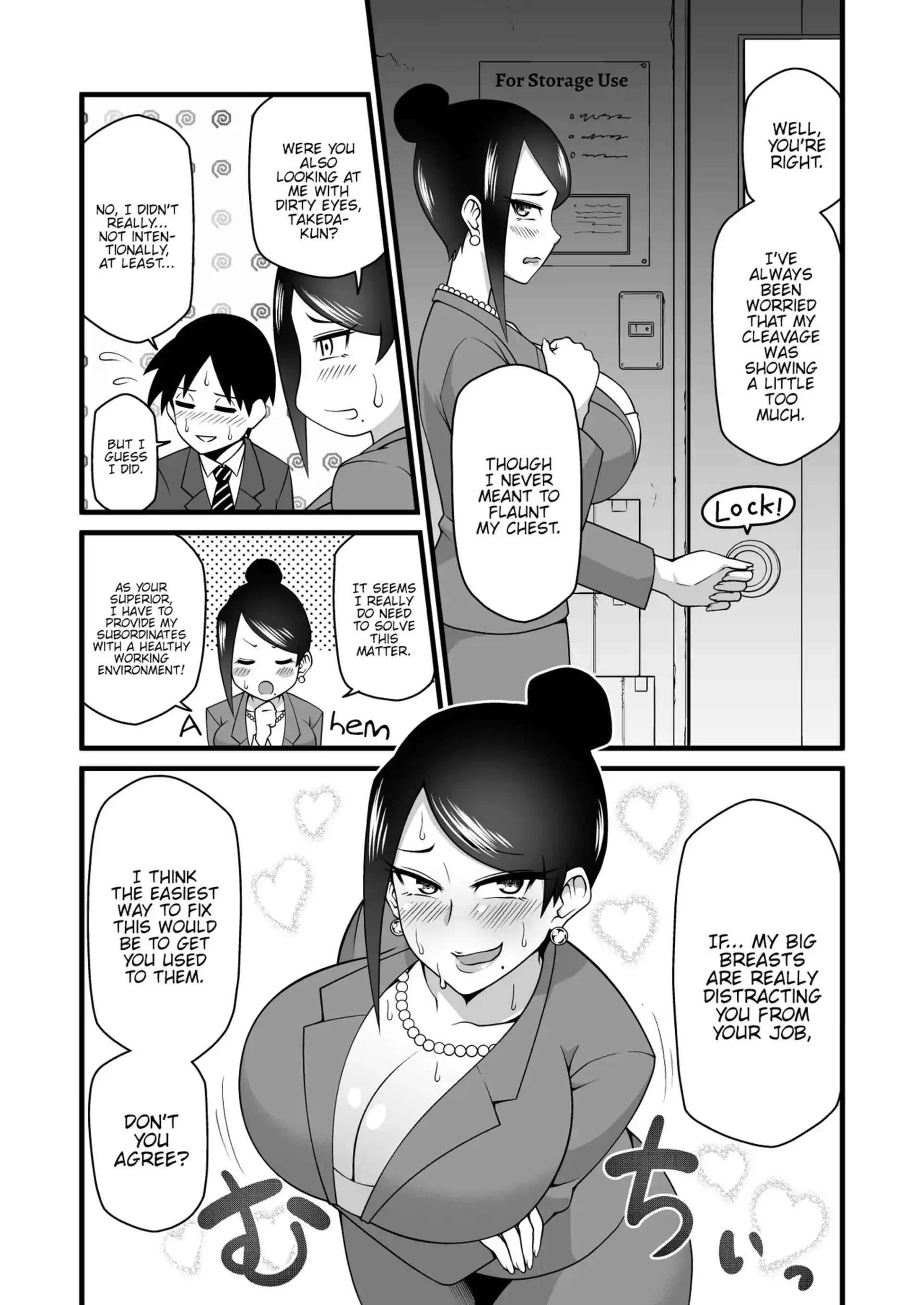 Kono Kyonyuu de Joushi wa Muri desho!! Kono Kyonyuu de Joushi wa Muri desho!! - Chapter 1 (Bijin Onna Joushi Takizawa-san) page 6