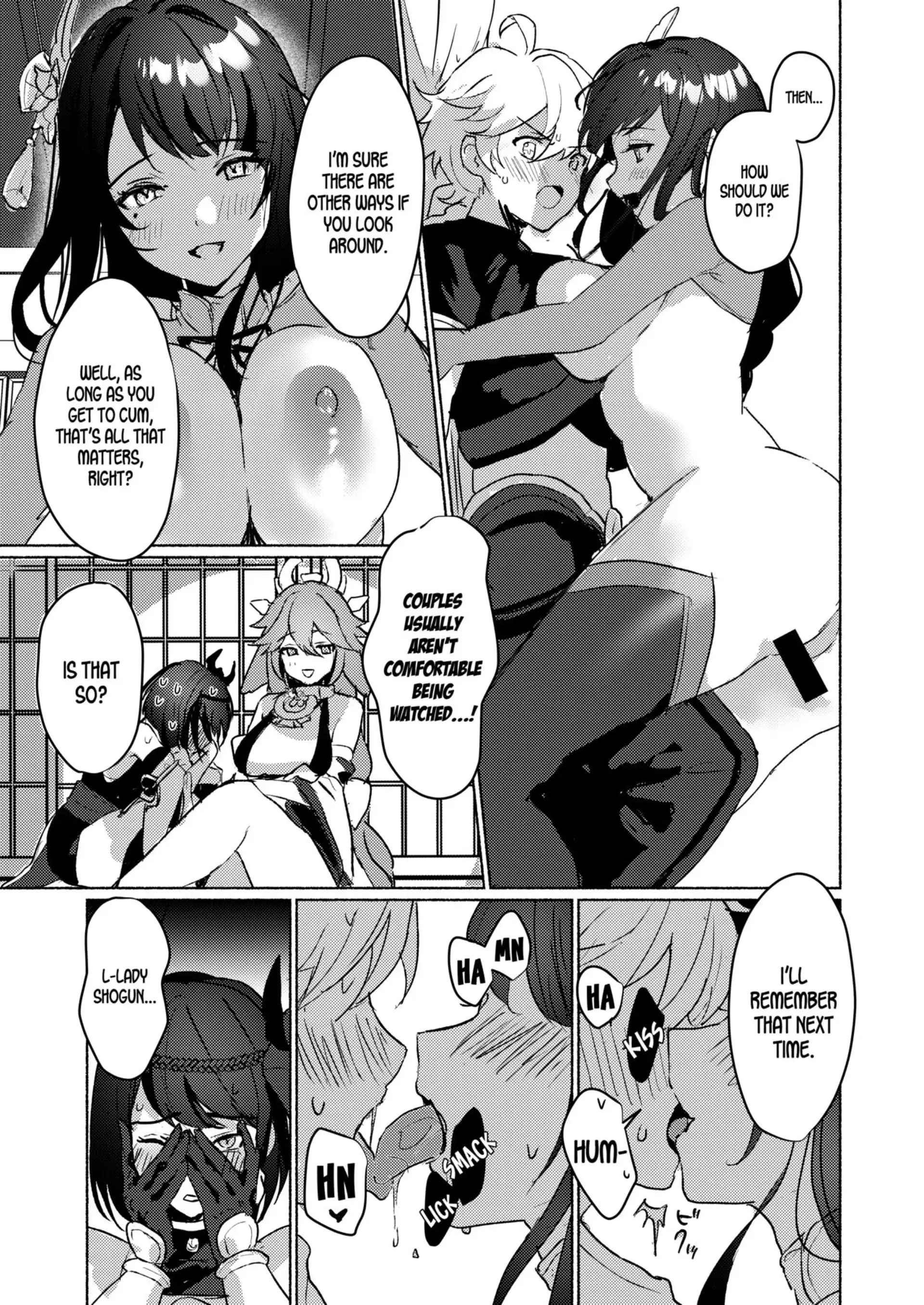 Triumvirates and the F**k or Die Domain Triumvirates and the F**k or Die Domain - Chapter 1 (Genshin Impact) page 5