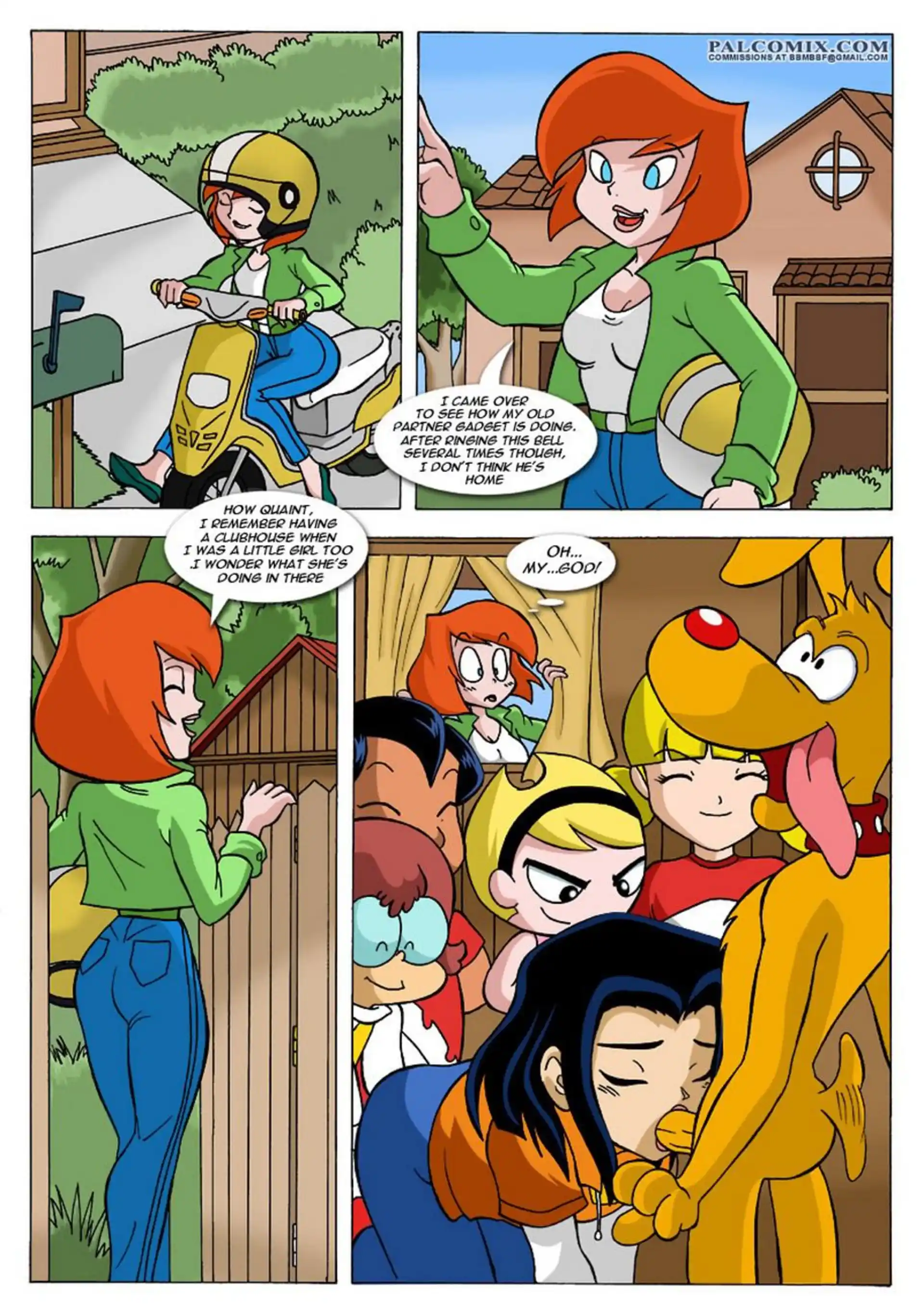 Puppy Love Puppy Love - Chapter 2 (Inspector Gadget) page 7