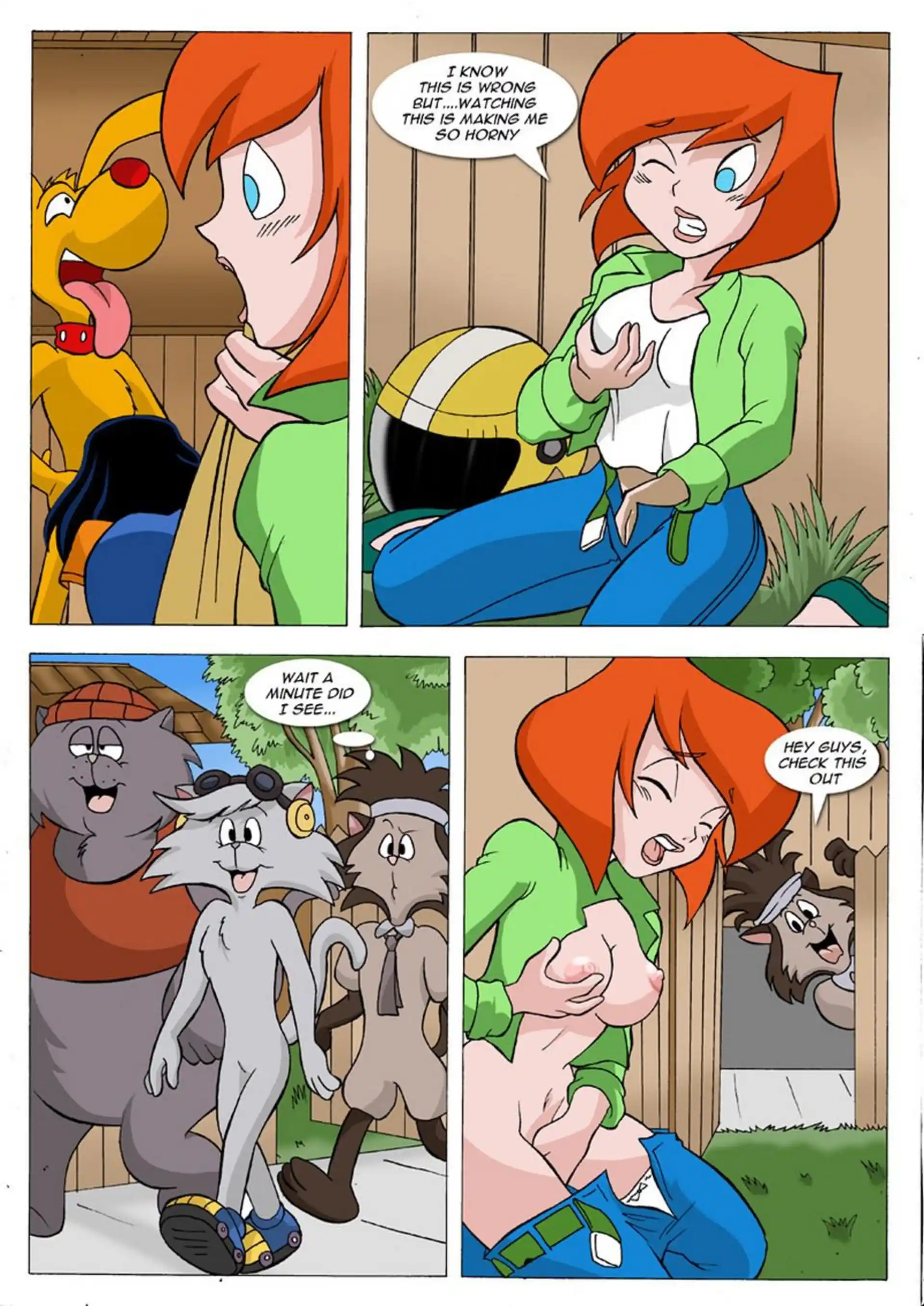 Puppy Love Puppy Love - Chapter 2 (Inspector Gadget) page 8