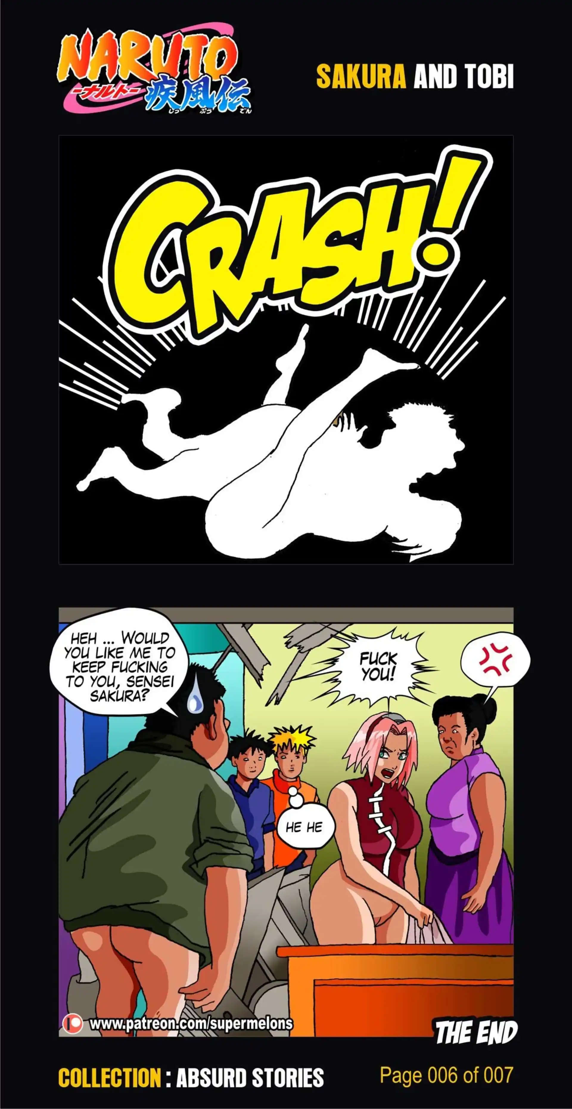Sakura and Tobi Sakura and Tobi - Chapter 1 (Naruto) page 7