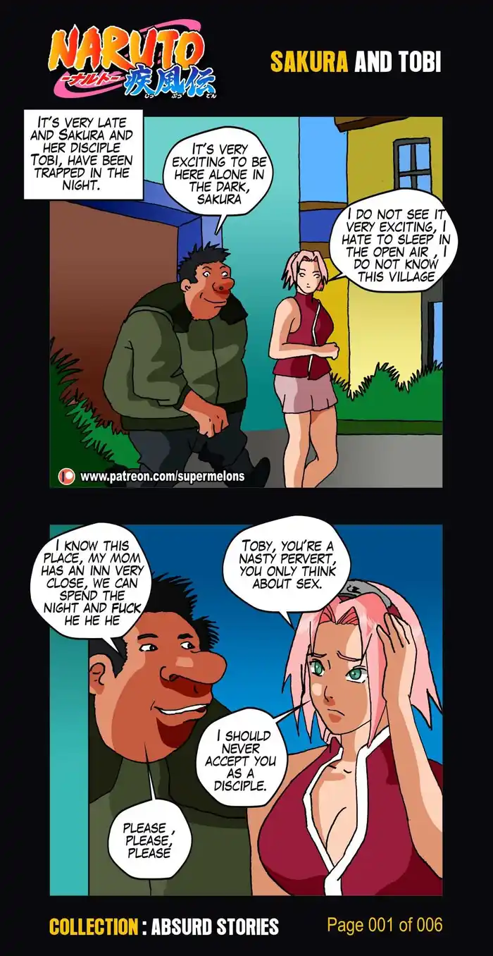 Sakura and Tobi Porn Comics