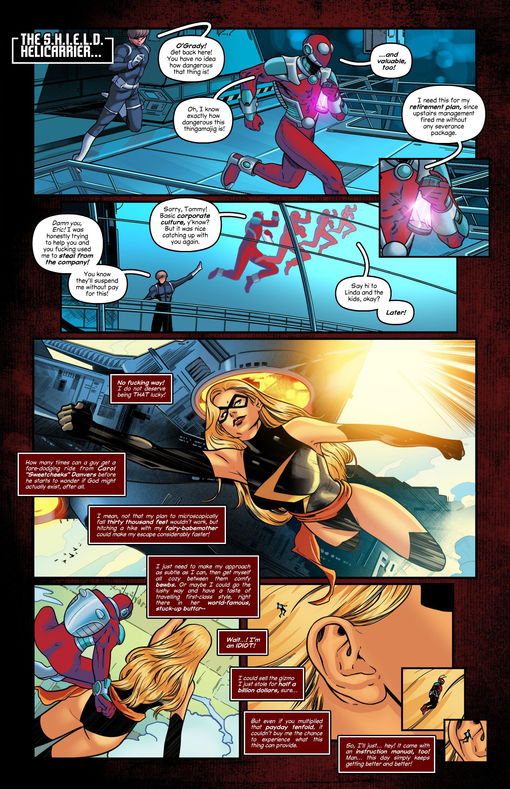 Snatch Jacked – MS. Danvers Snatch Jacked - MS. Danvers - Chapter 1 page 3