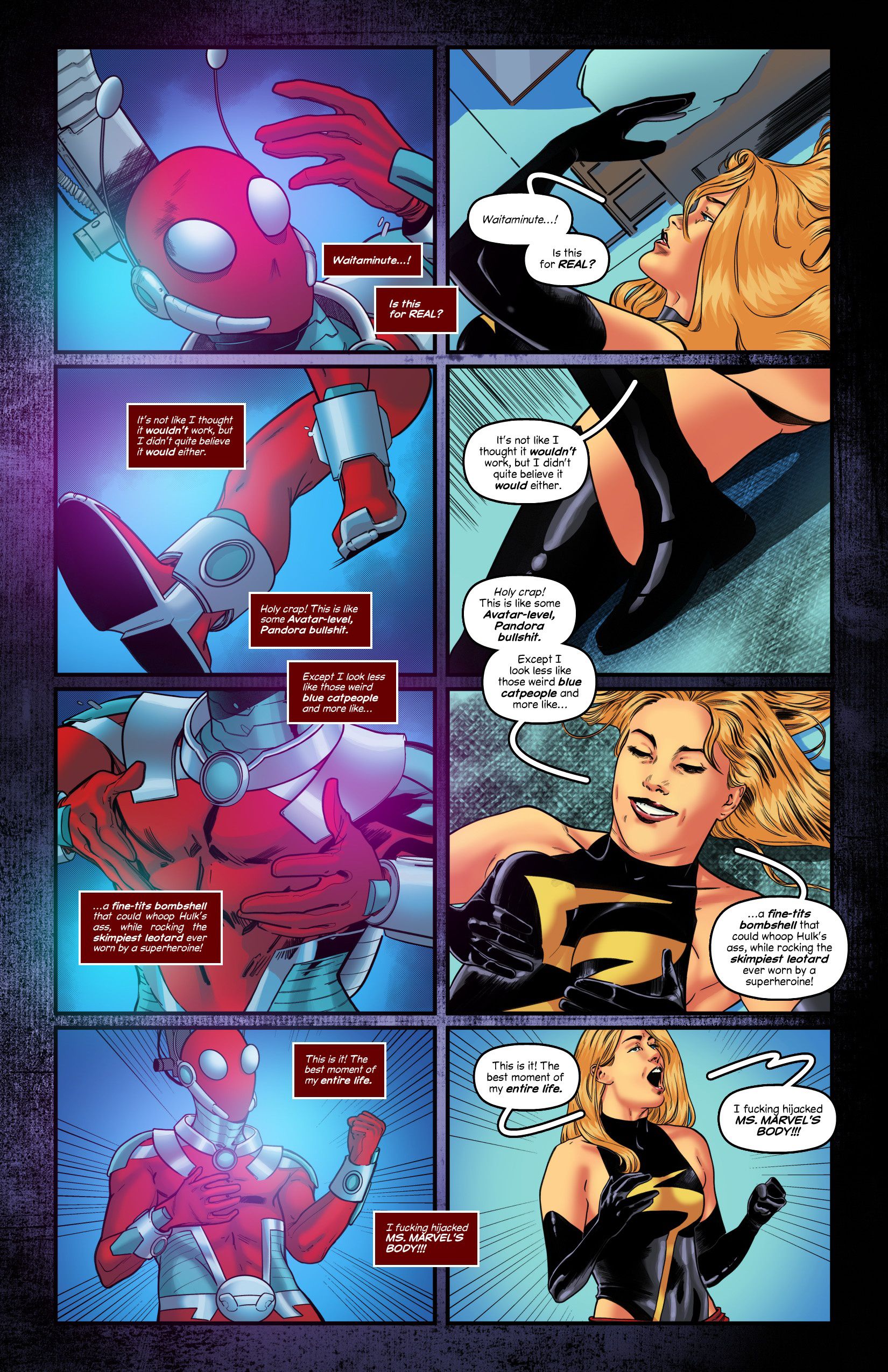 Snatch Jacked – MS. Danvers Snatch Jacked - MS. Danvers - Chapter 1 page 6