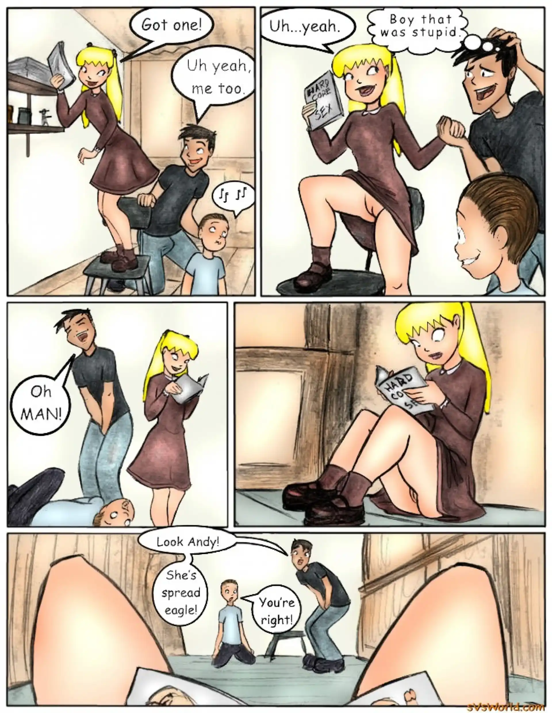 HOT Ay Papi 5 . Ay Papi - In the Treehouse - Chapter 3 - Color page 11