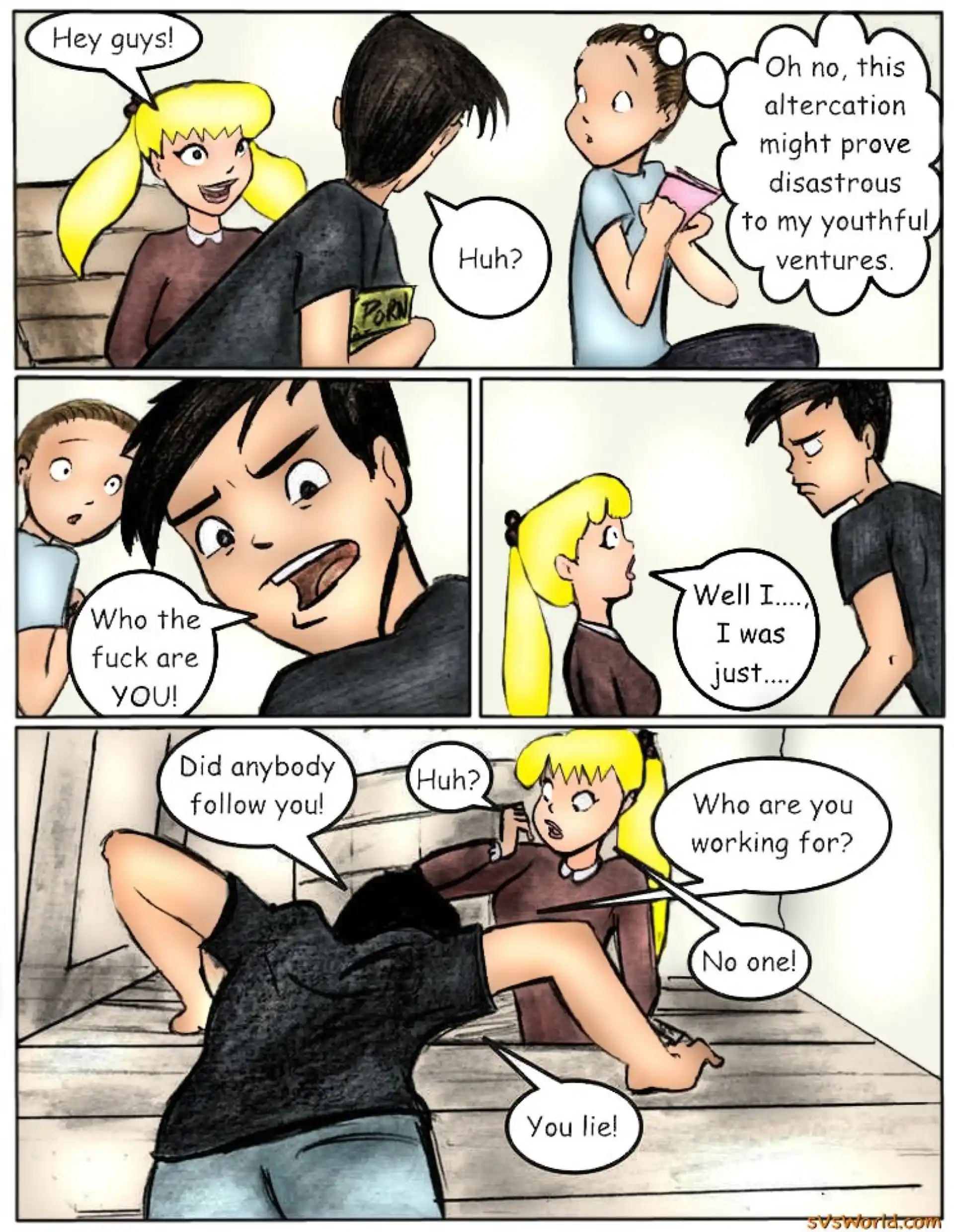 HOT Ay Papi 5 . Ay Papi - In the Treehouse - Chapter 3 - Color page 4