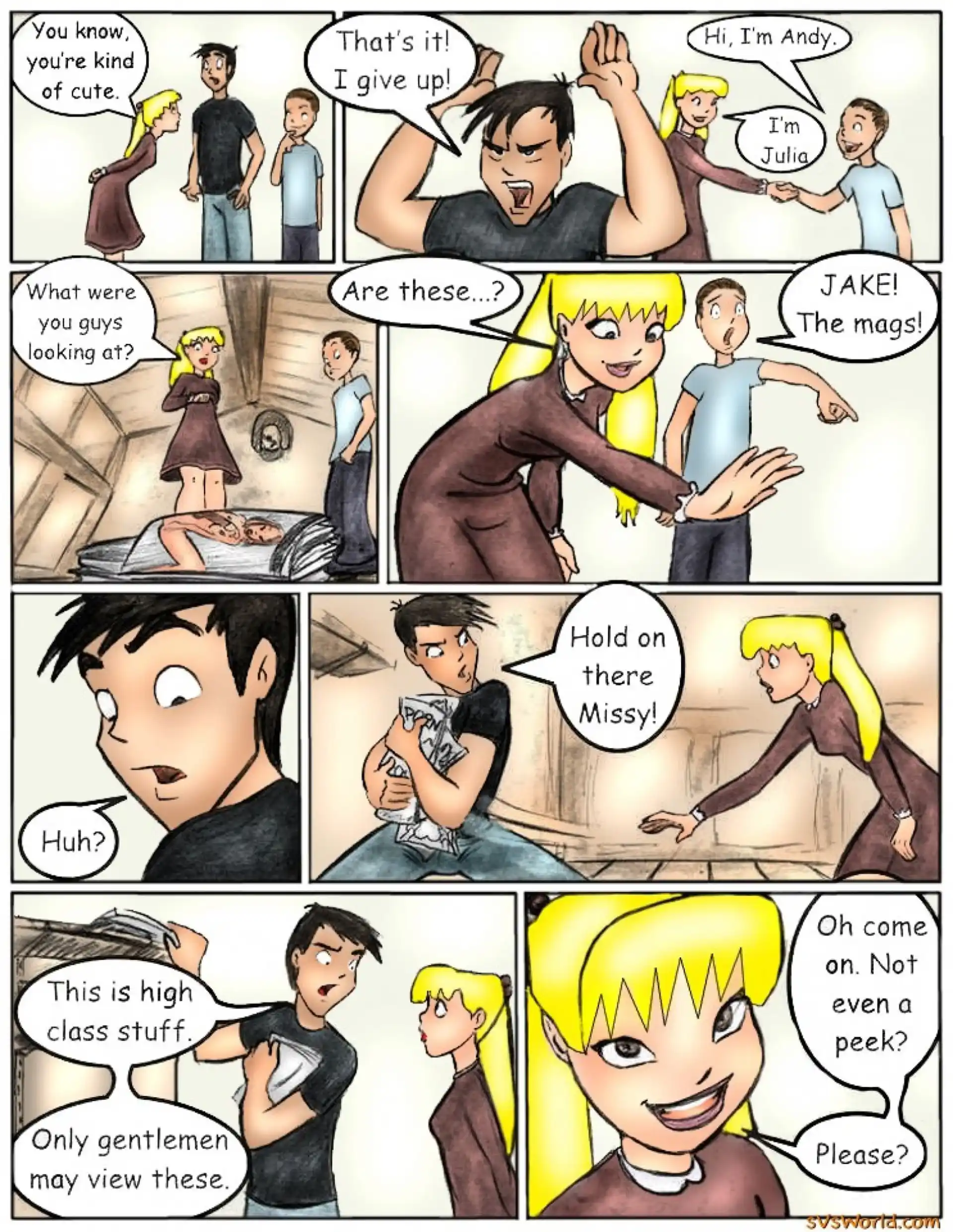 HOT Ay Papi 5 . Ay Papi - In the Treehouse - Chapter 3 - Color page 6