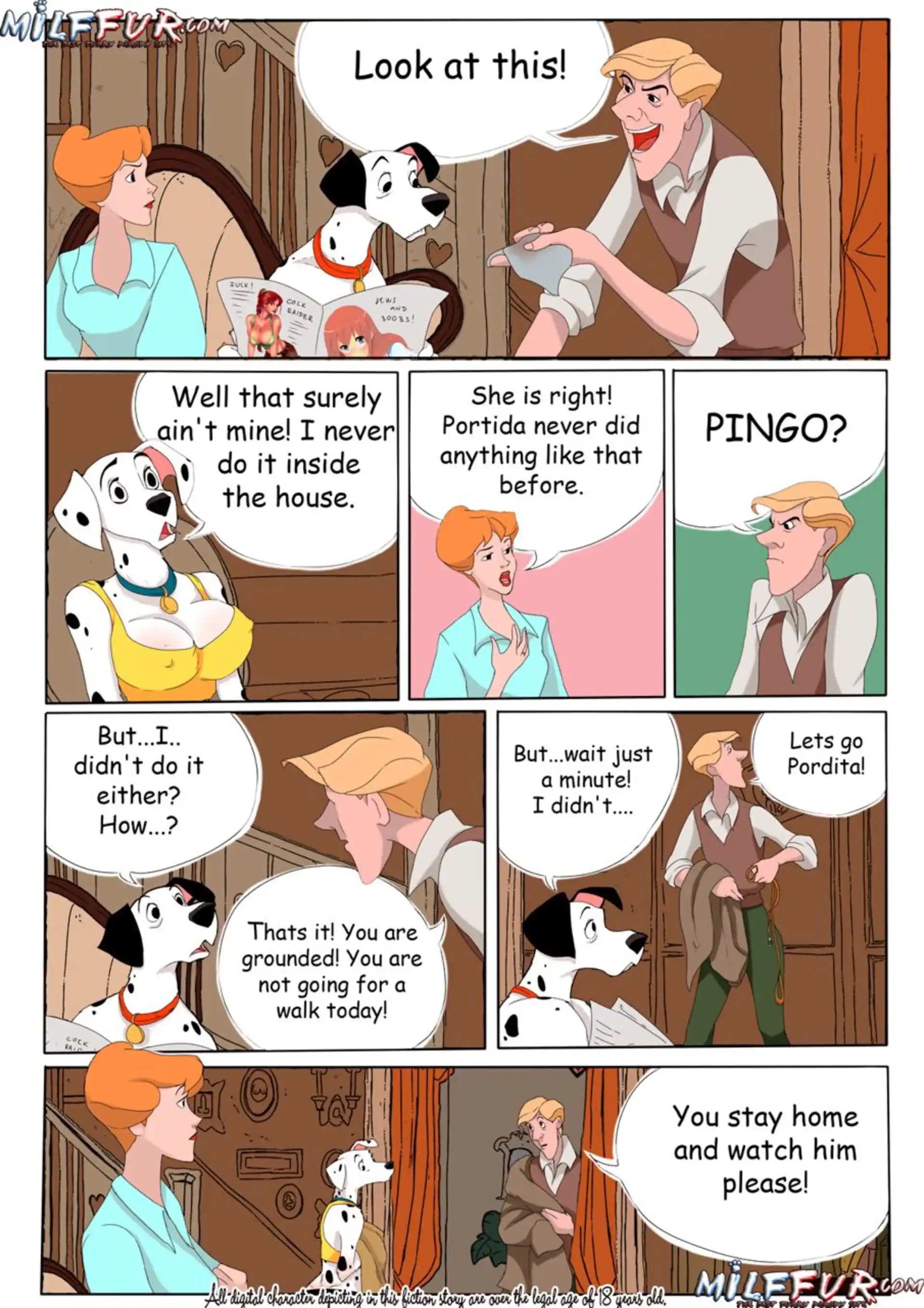 Bad Pingo Bad Pingo - Chapter 1 (101 Dalmatians) page 2