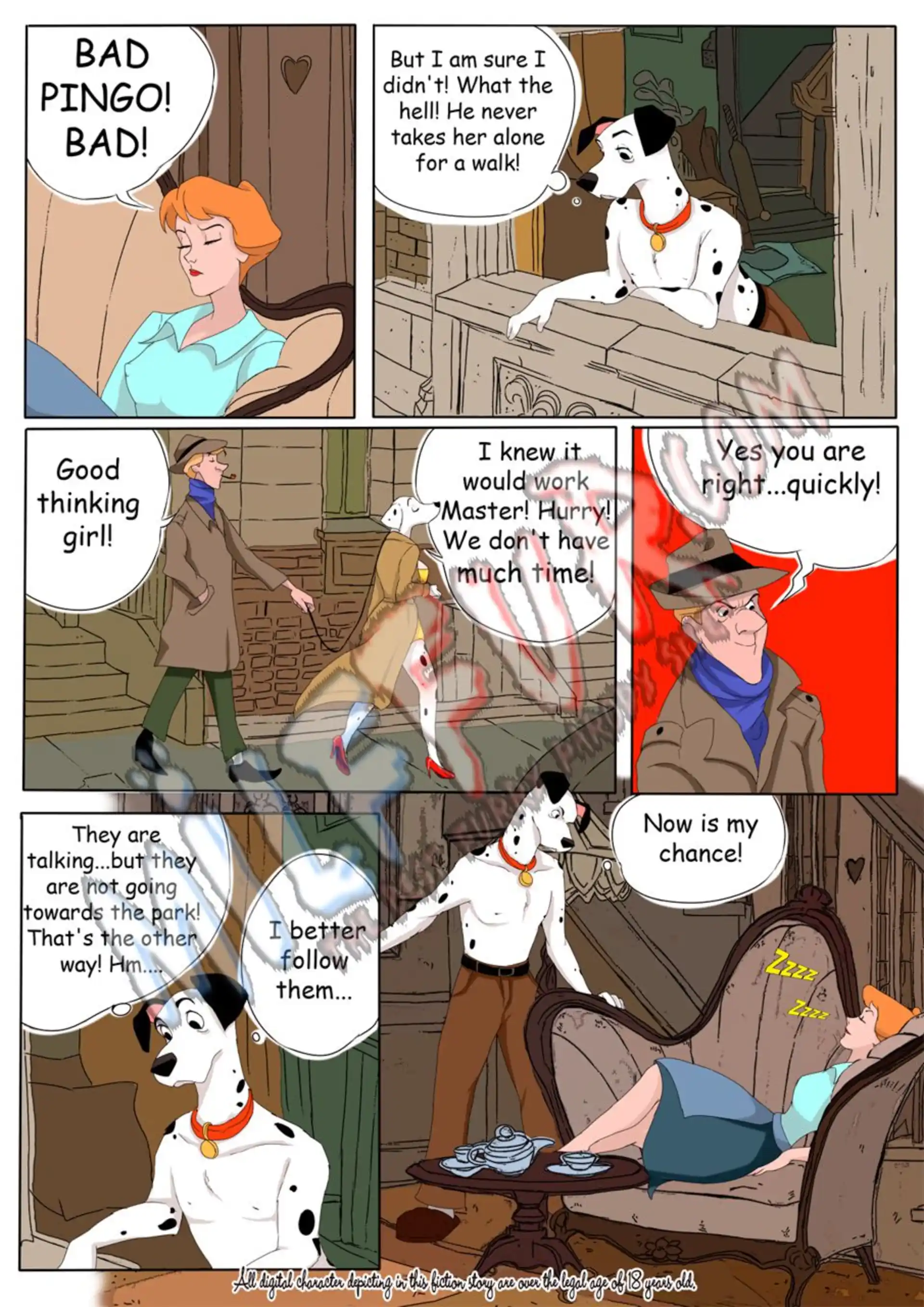 Bad Pingo Bad Pingo - Chapter 1 (101 Dalmatians) page 3