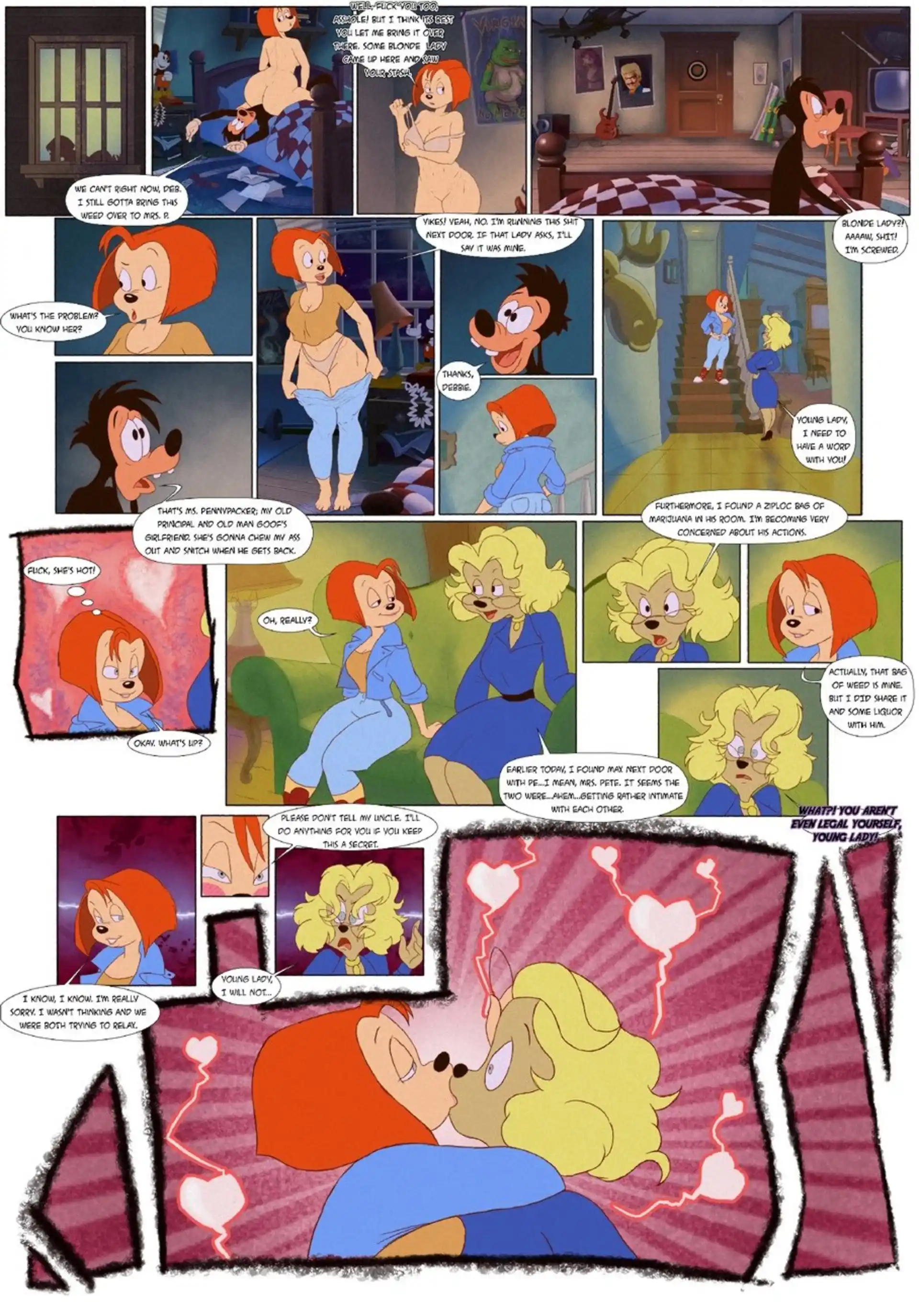 A Goofy Porno A Goofy Porno - Chapter 1 (Goof Troop) page 12