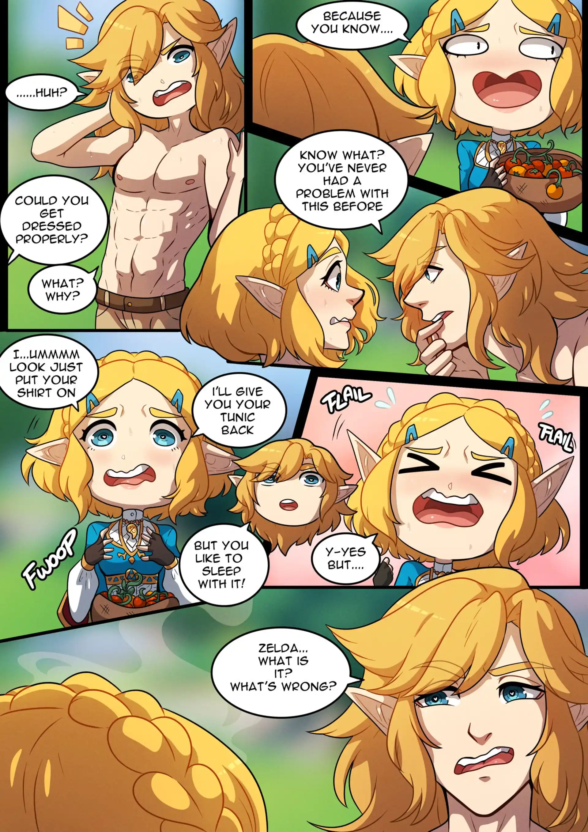 A Night With Zelda A Night With Zelda - Chapter 1 (The Legend of Zelda) page 4