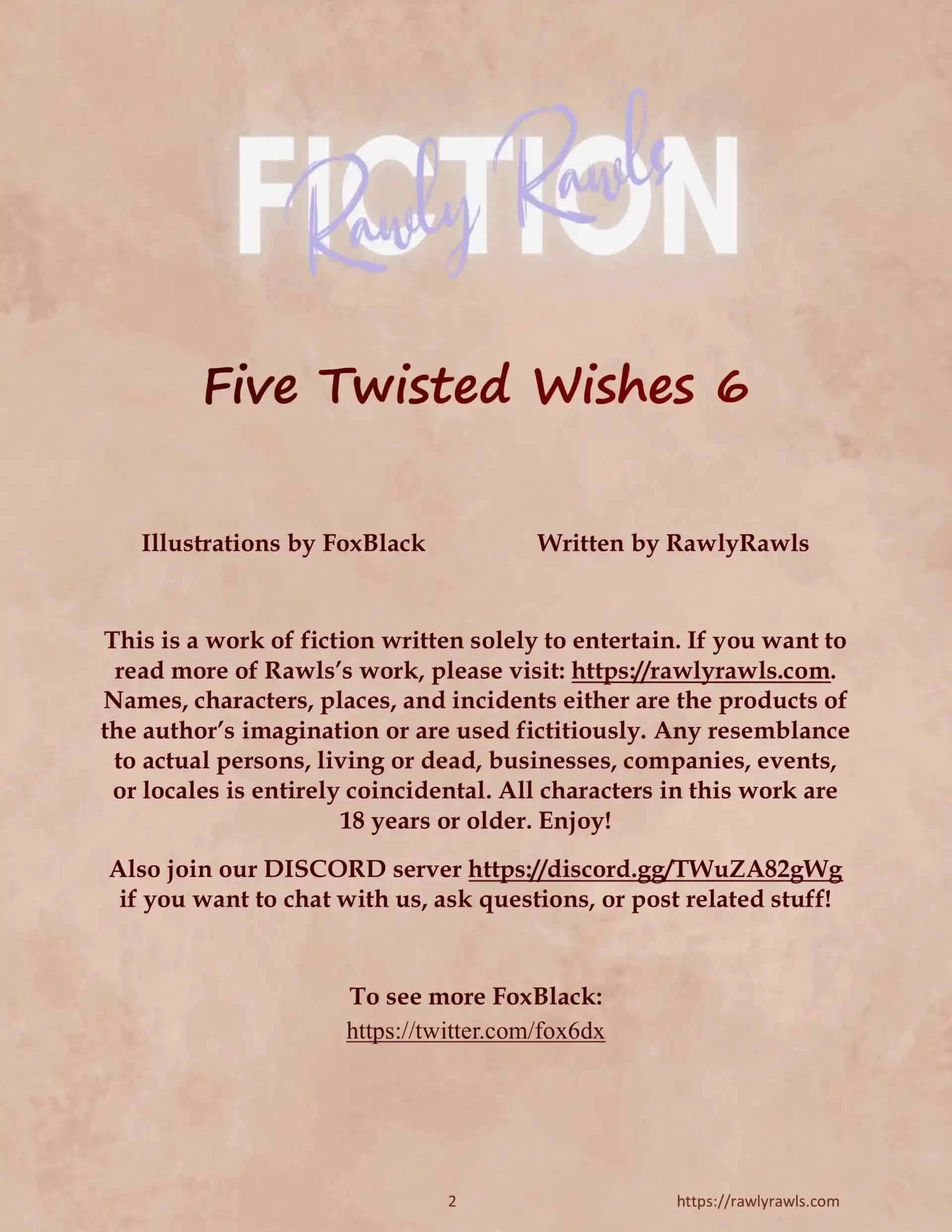 Five Twisted Wishes Five Twisted Wishes - Chapter 6 page 2