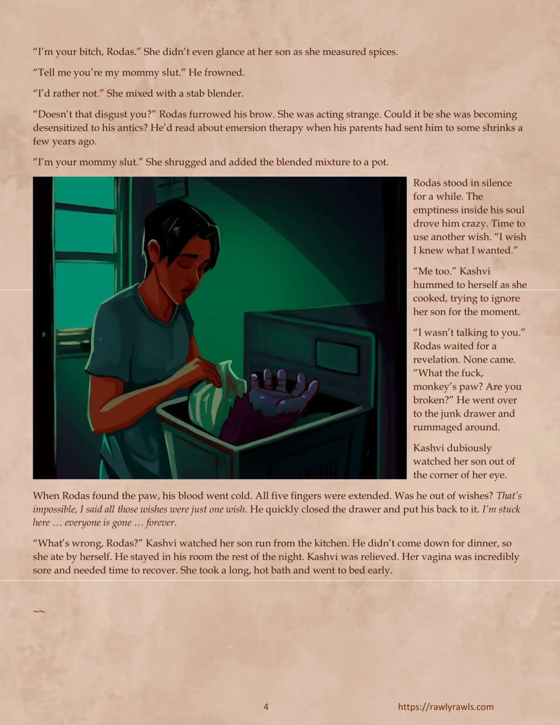 Five Twisted Wishes Five Twisted Wishes - Chapter 14 page 4