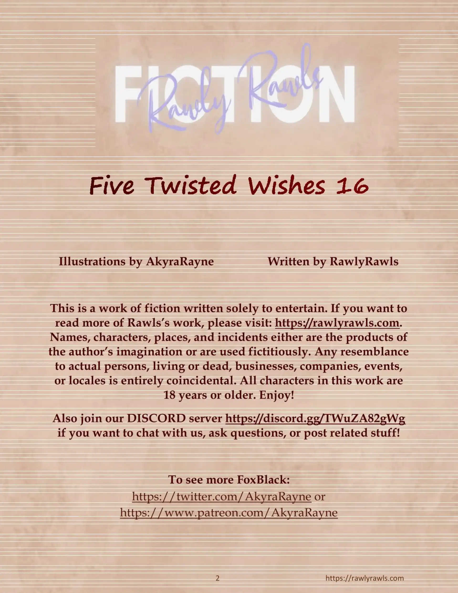 Five Twisted Wishes Five Twisted Wishes - Chapter 16 page 2