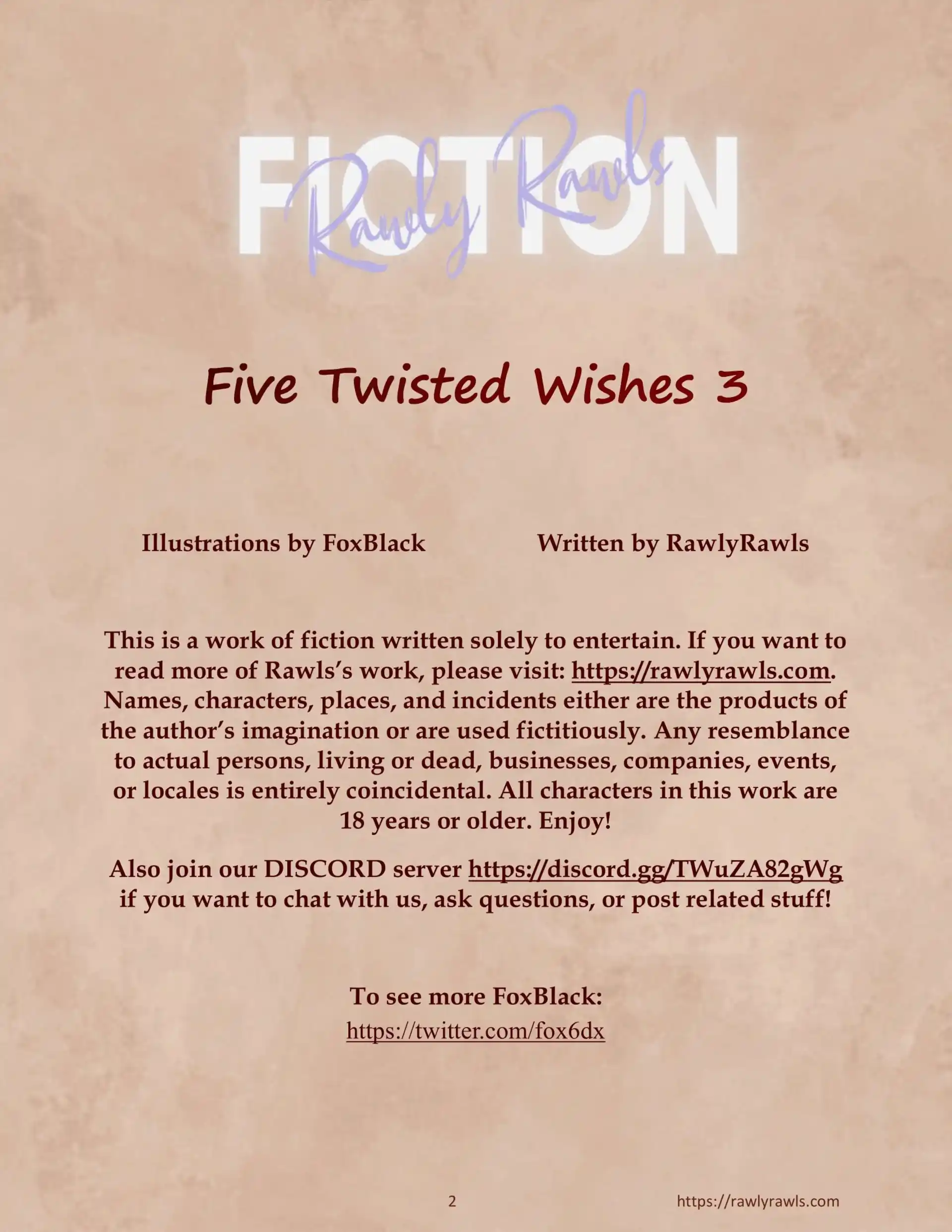 Five Twisted Wishes Five Twisted Wishes - Chapter 3 page 2