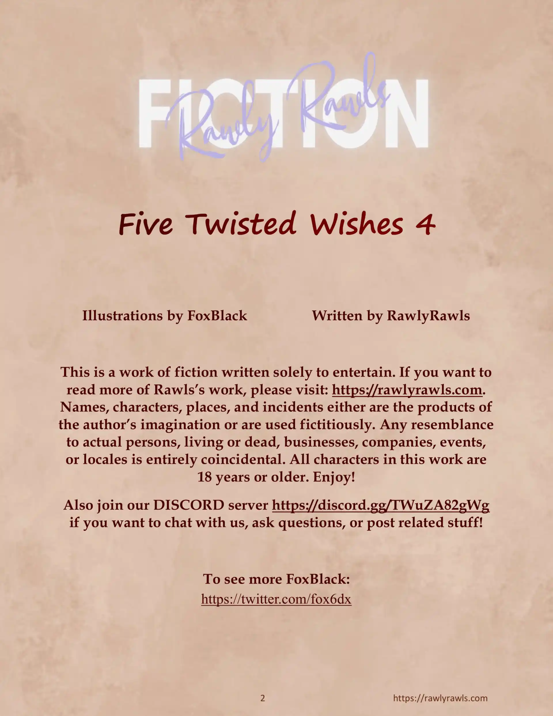 Five Twisted Wishes Five Twisted Wishes - Chapter 4 page 2
