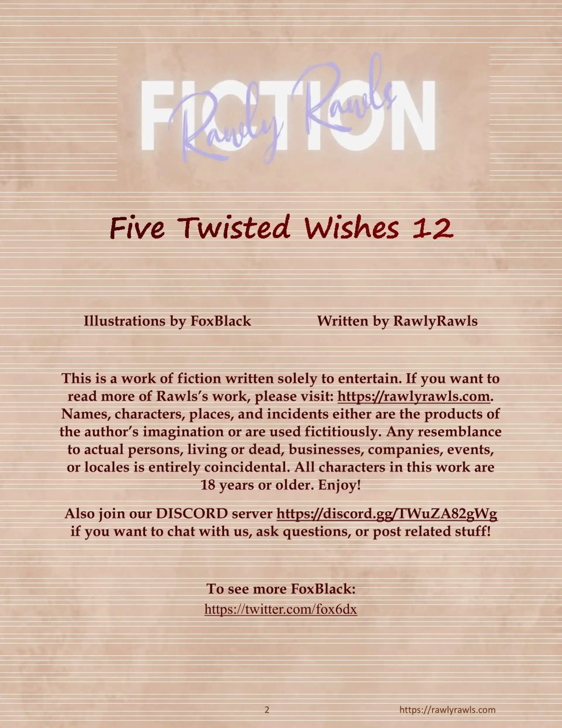 Five Twisted Wishes Five Twisted Wishes - Chapter 12 page 2