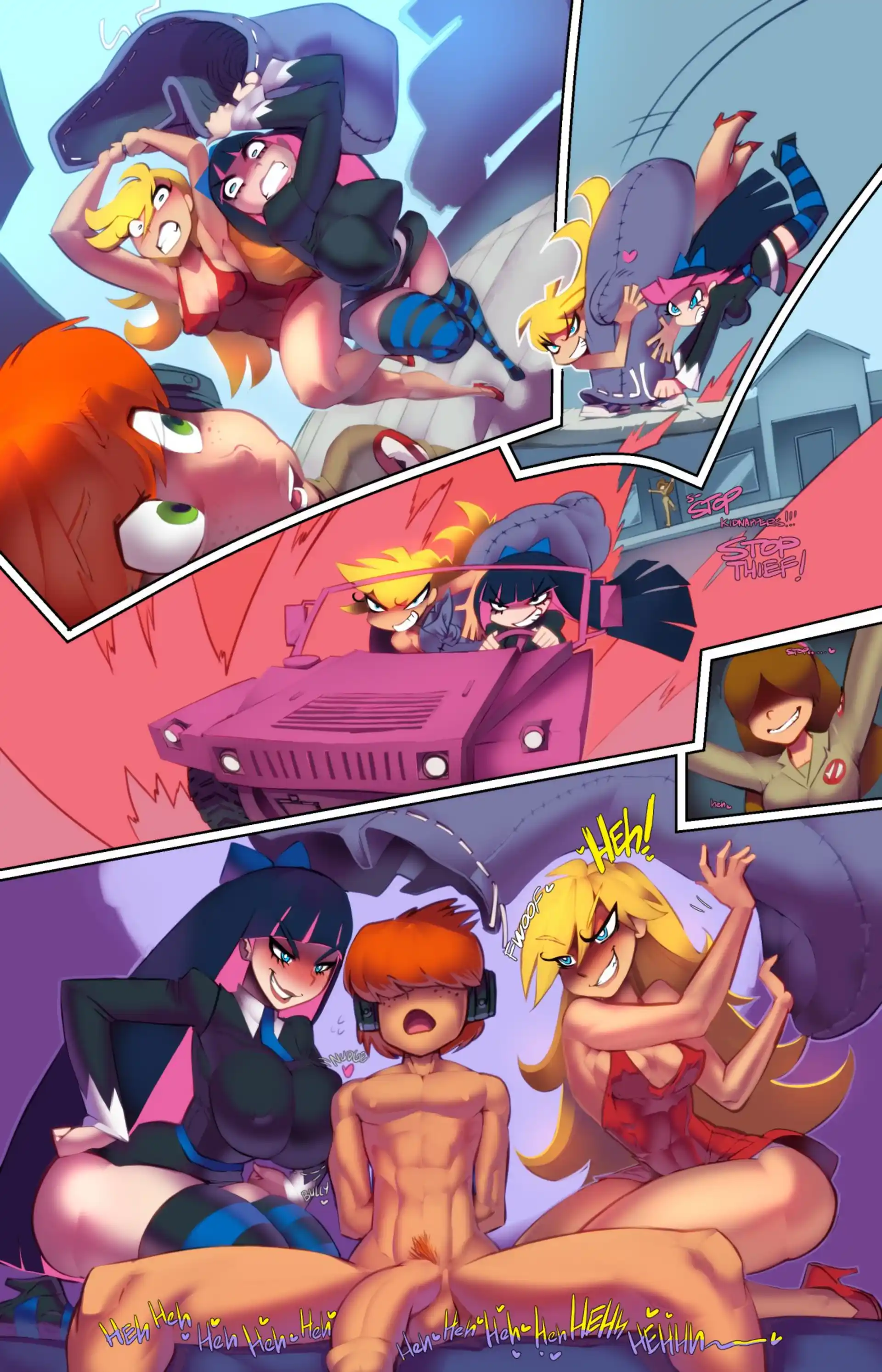 Haunted Pussy! Man-Panty Raid - Chapter 4 page 3