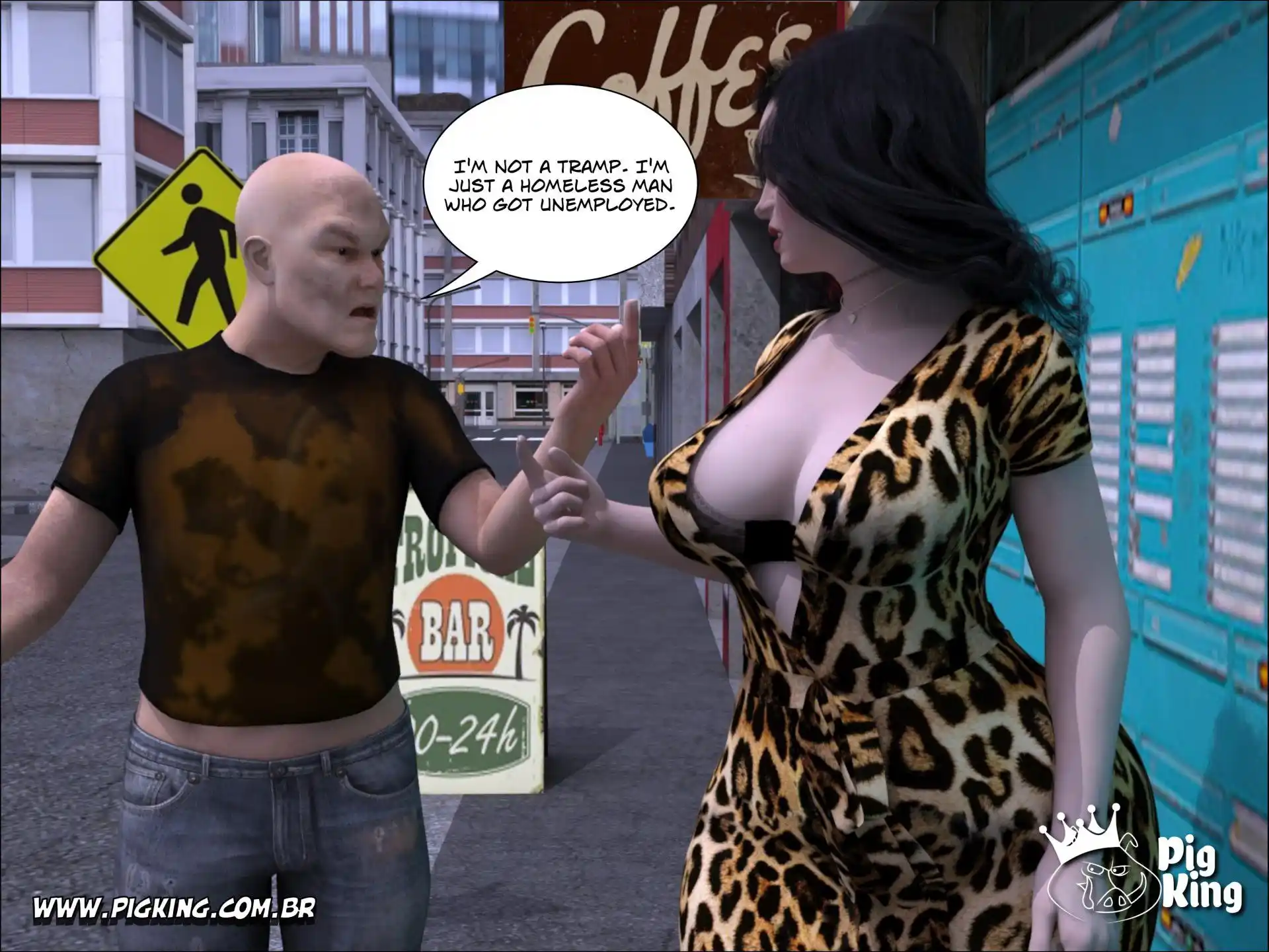 Rush Hour – Brigitte The Lady Of The Subway - Brigitte - Chapter 2 page 7