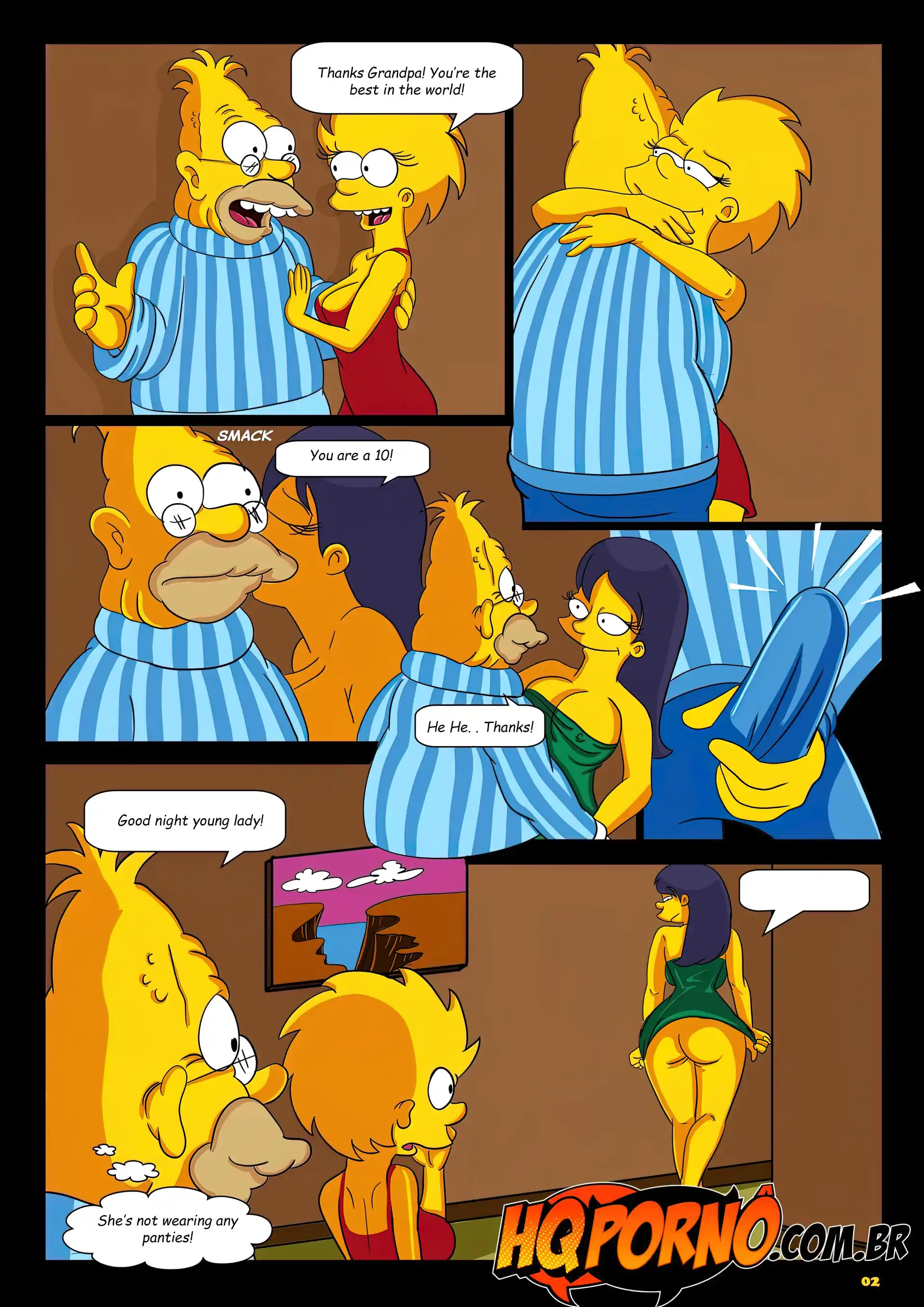 OS Simpsons OS Simpsons - Sleepover At Grandpa's House - Chapter 1 (The Simpsons) page 3