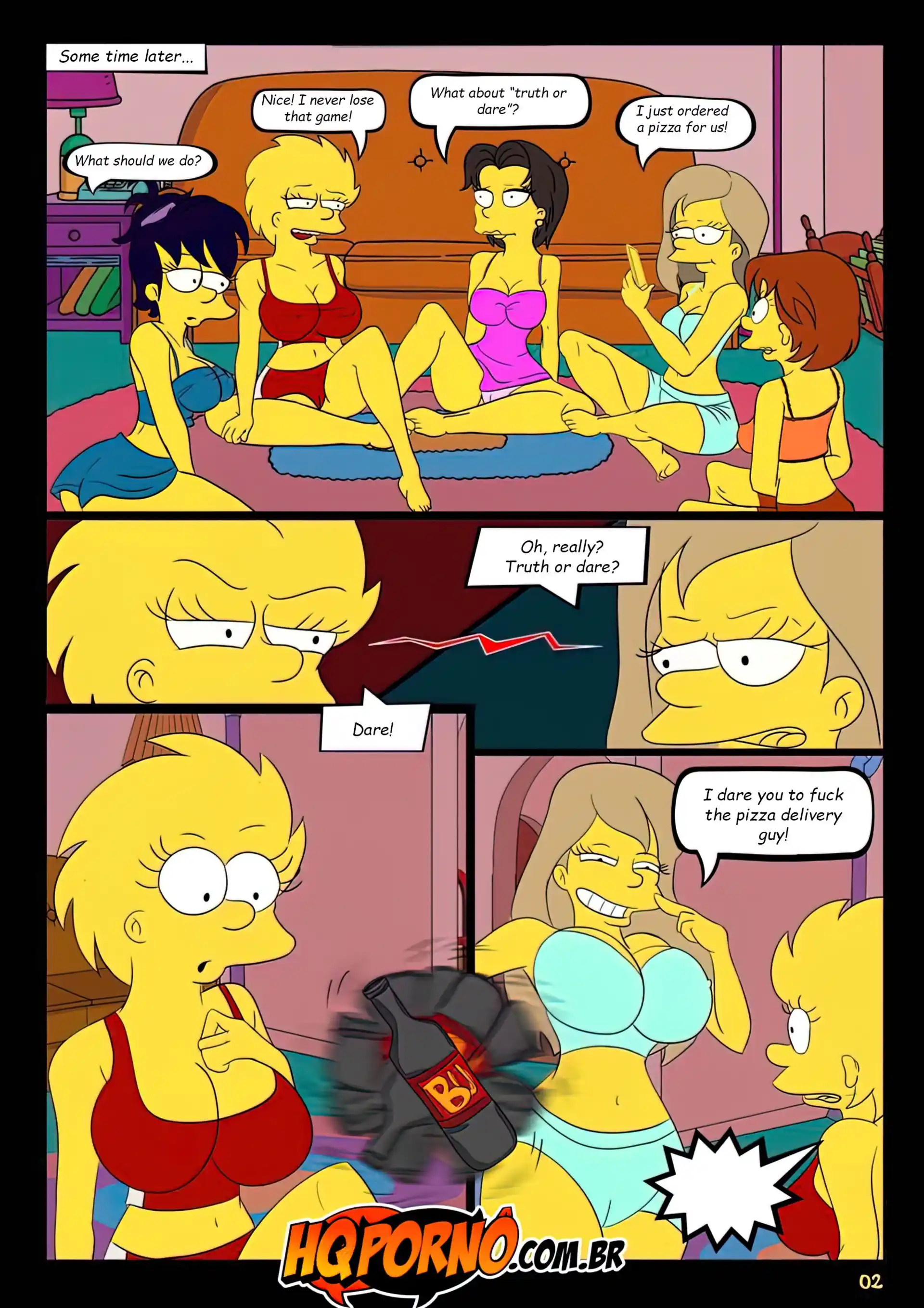 OS Simpsons OS Simpsons - The Pizza Dare - Chapter 2 (The Simpsons) page 3