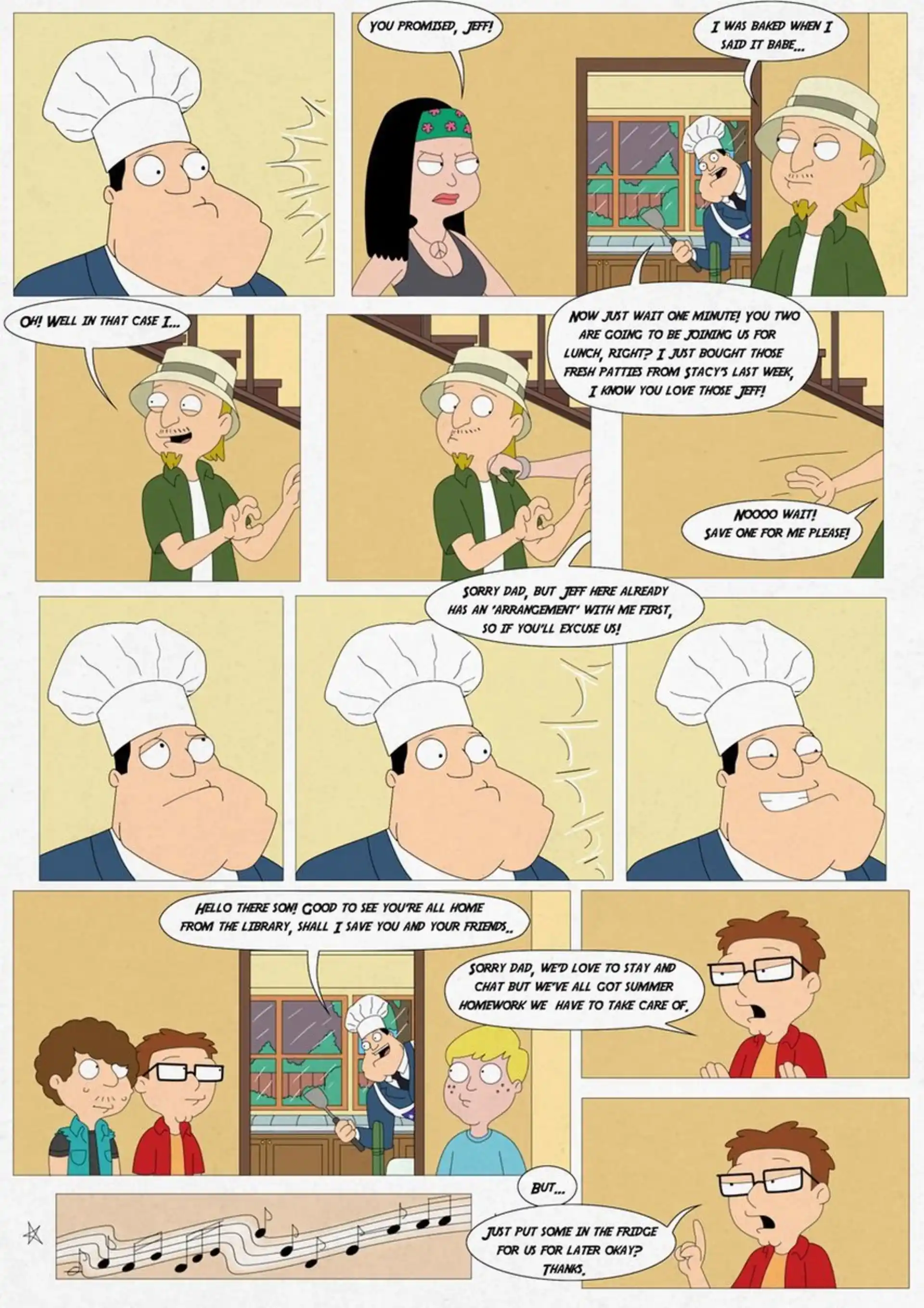 Hot Times On The 4th Of July Hot Times On The 4th Of July - Chapter 1 (American Dad!) page 5