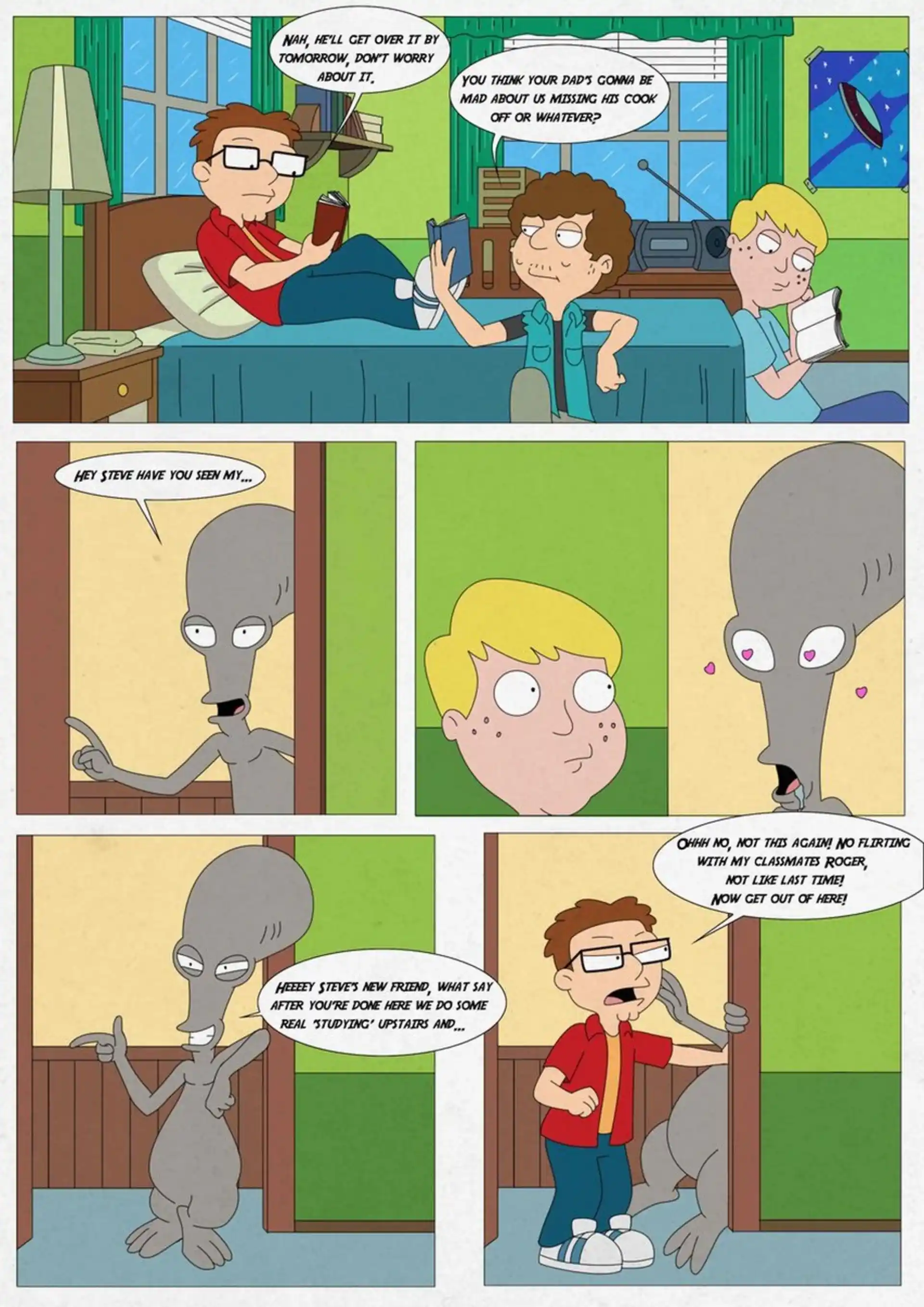 Hot Times On The 4th Of July Hot Times On The 4th Of July - Chapter 1 (American Dad!) page 6