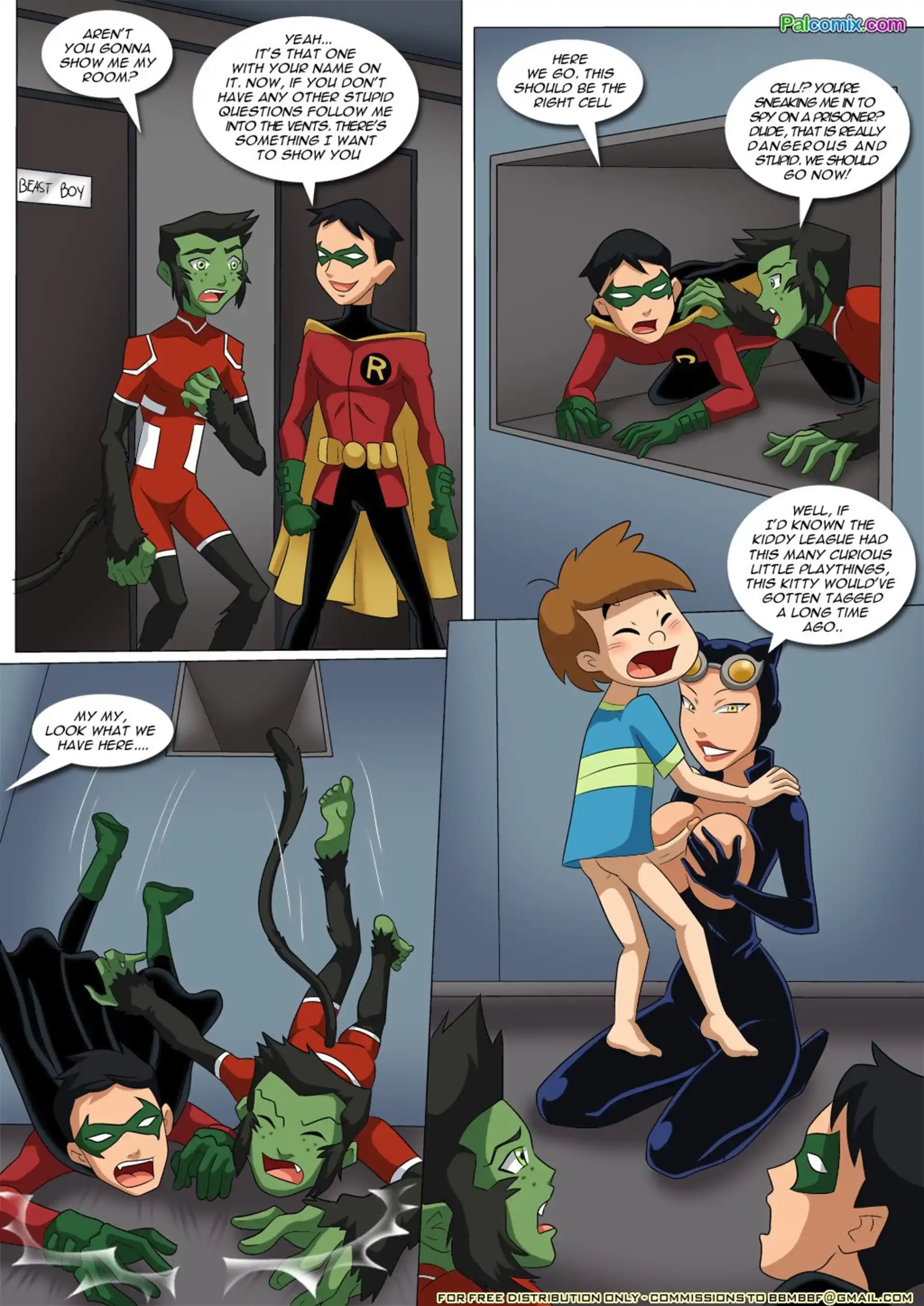 Welcome To The Team Welcome To The Team - Chapter 1 (Teen Titans) page 6