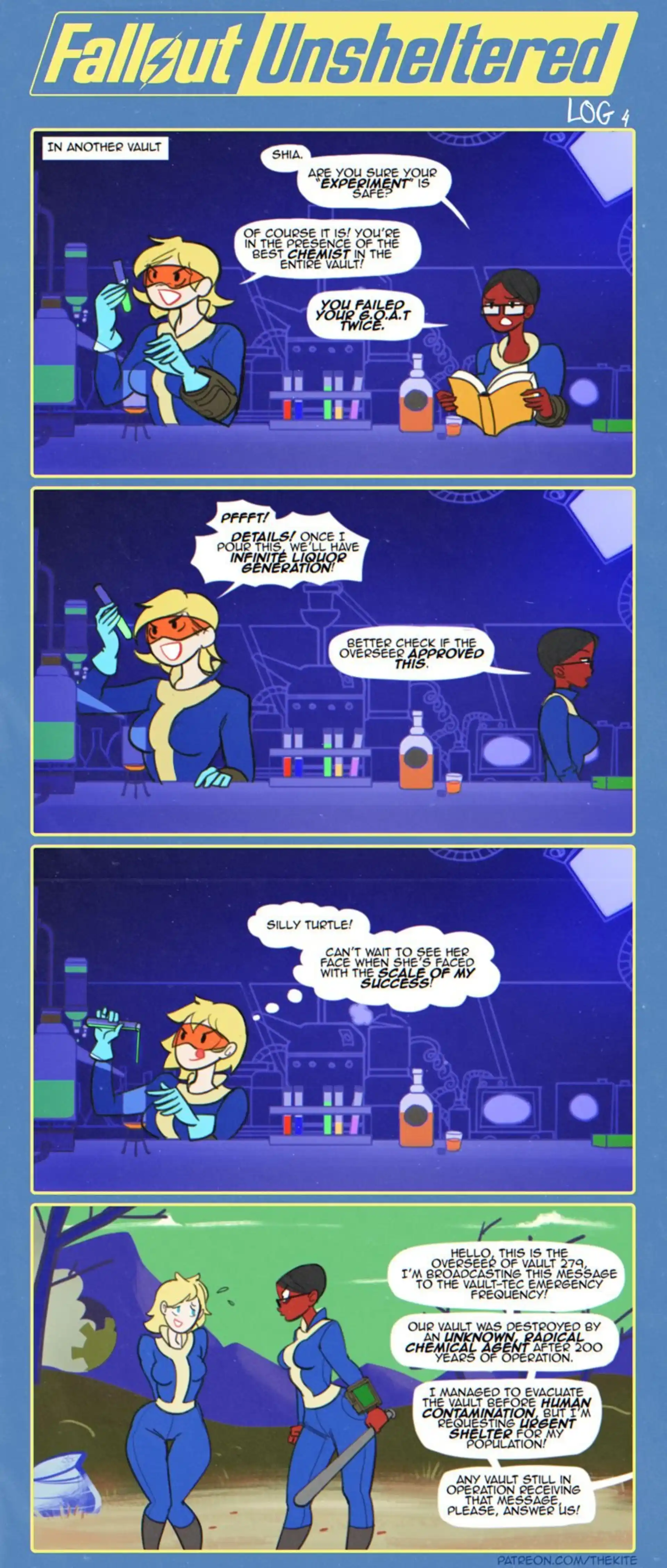 Fallout Unsheltered Fallout Unsheltered - Chapter 1 (Fallout) page 4