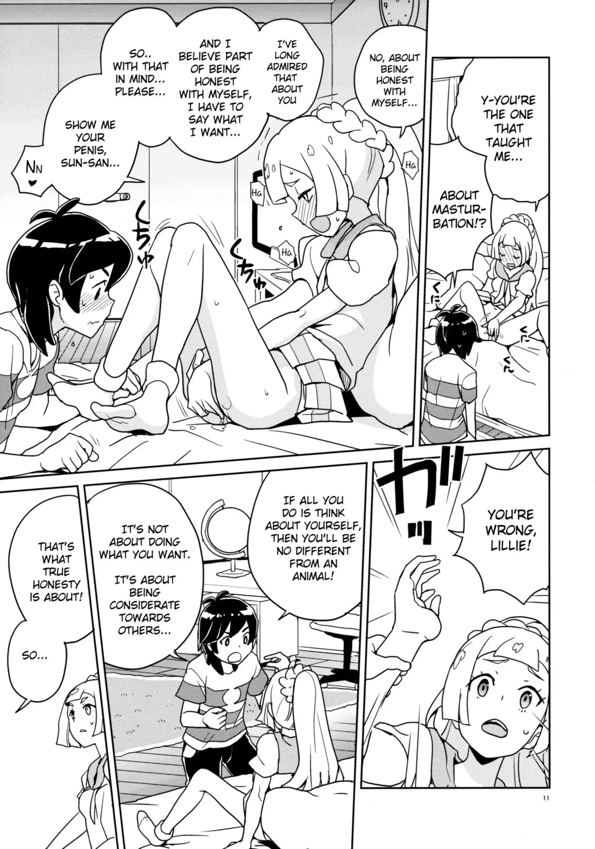 Lillie Kimi no Atama Boku ga Yoku Shite Ageyou Lillie Kimi no Atama Boku ga Yoku Shite Ageyou - Chapter 1 (Pokemon Sun and Moon) page 11