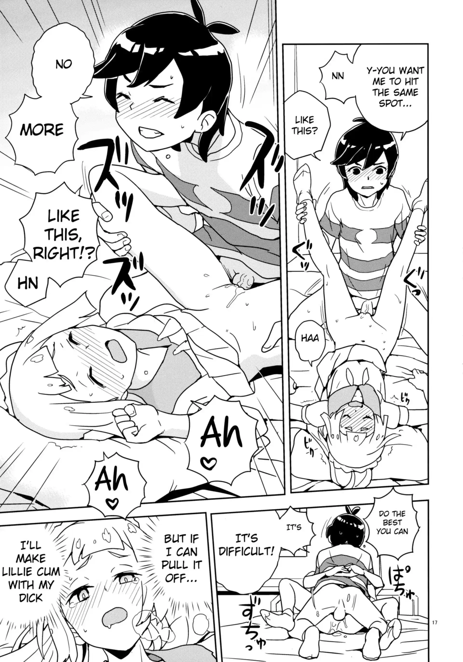Lillie Kimi no Atama Boku ga Yoku Shite Ageyou Lillie Kimi no Atama Boku ga Yoku Shite Ageyou - Chapter 1 (Pokemon Sun and Moon) page 17
