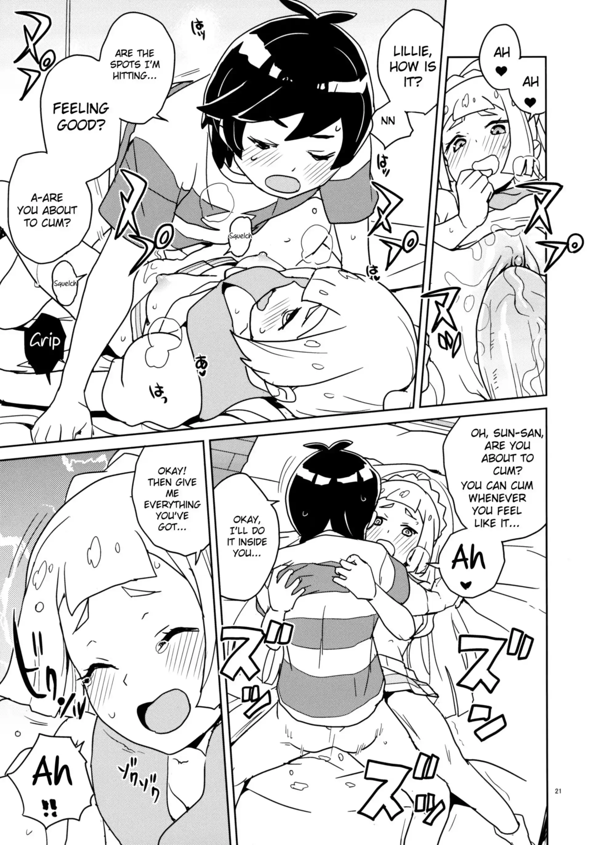 Lillie Kimi no Atama Boku ga Yoku Shite Ageyou Lillie Kimi no Atama Boku ga Yoku Shite Ageyou - Chapter 1 (Pokemon Sun and Moon) page 21