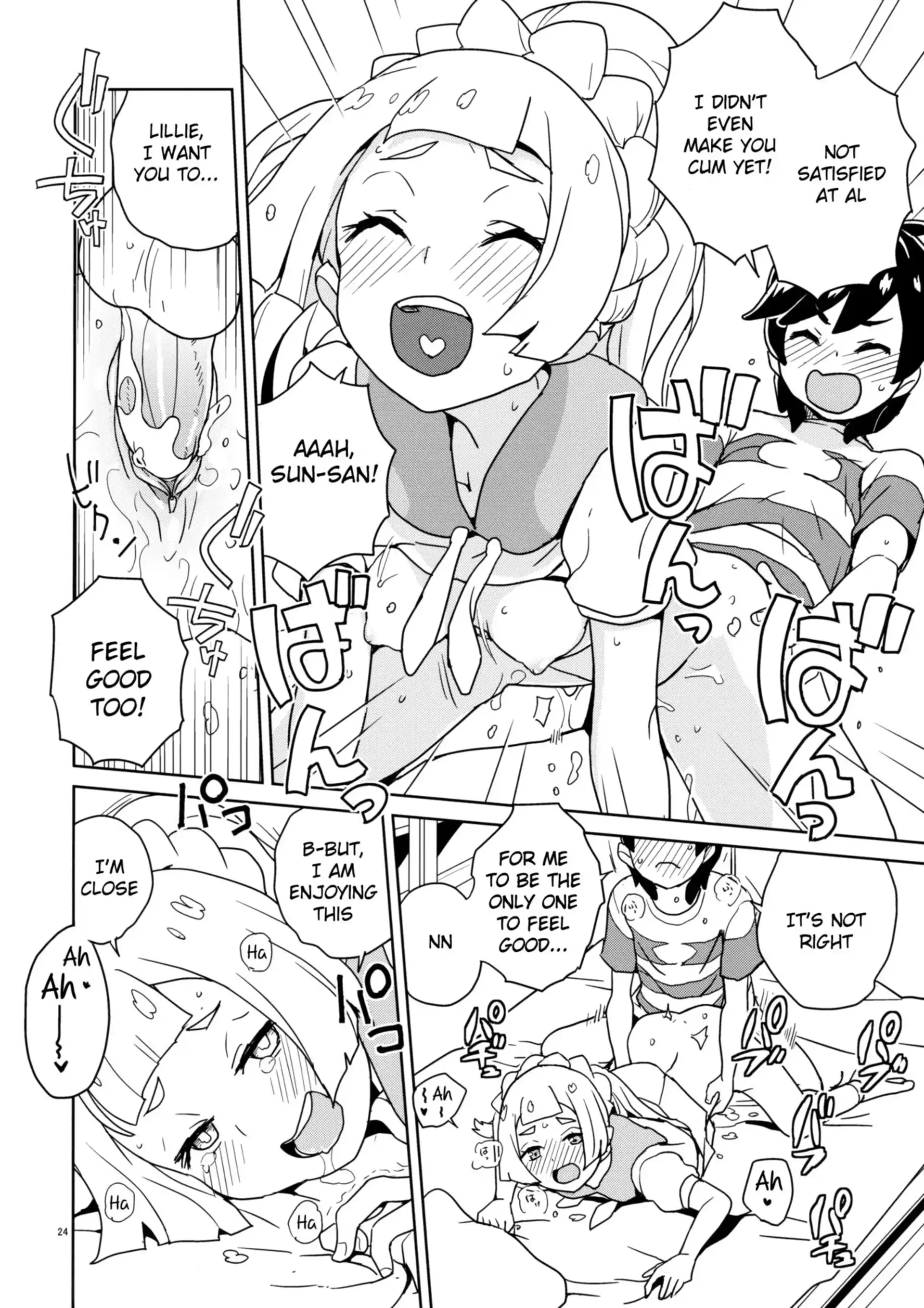 Lillie Kimi no Atama Boku ga Yoku Shite Ageyou Lillie Kimi no Atama Boku ga Yoku Shite Ageyou - Chapter 1 (Pokemon Sun and Moon) page 24