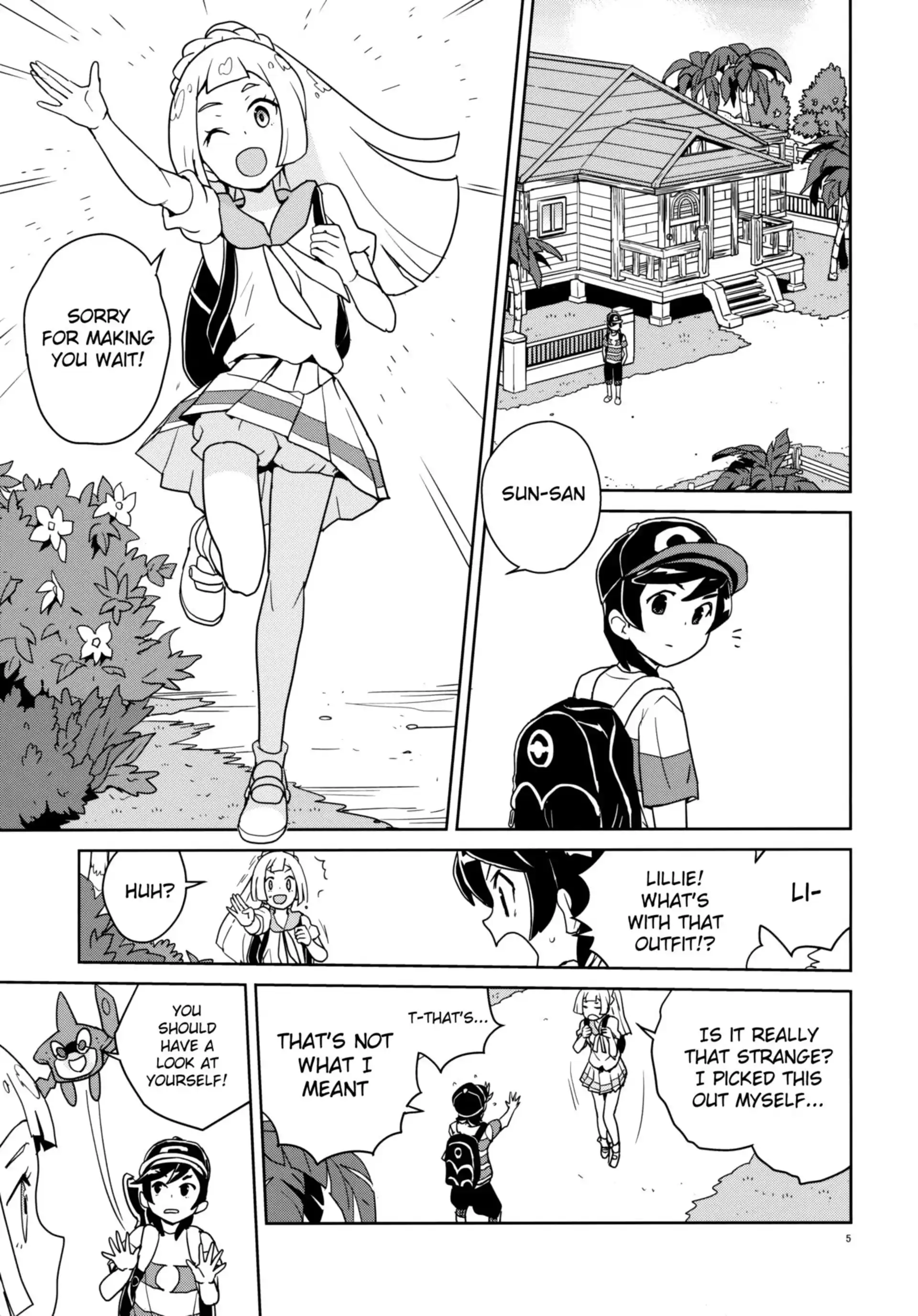 Lillie Kimi no Atama Boku ga Yoku Shite Ageyou Lillie Kimi no Atama Boku ga Yoku Shite Ageyou - Chapter 1 (Pokemon Sun and Moon) page 5