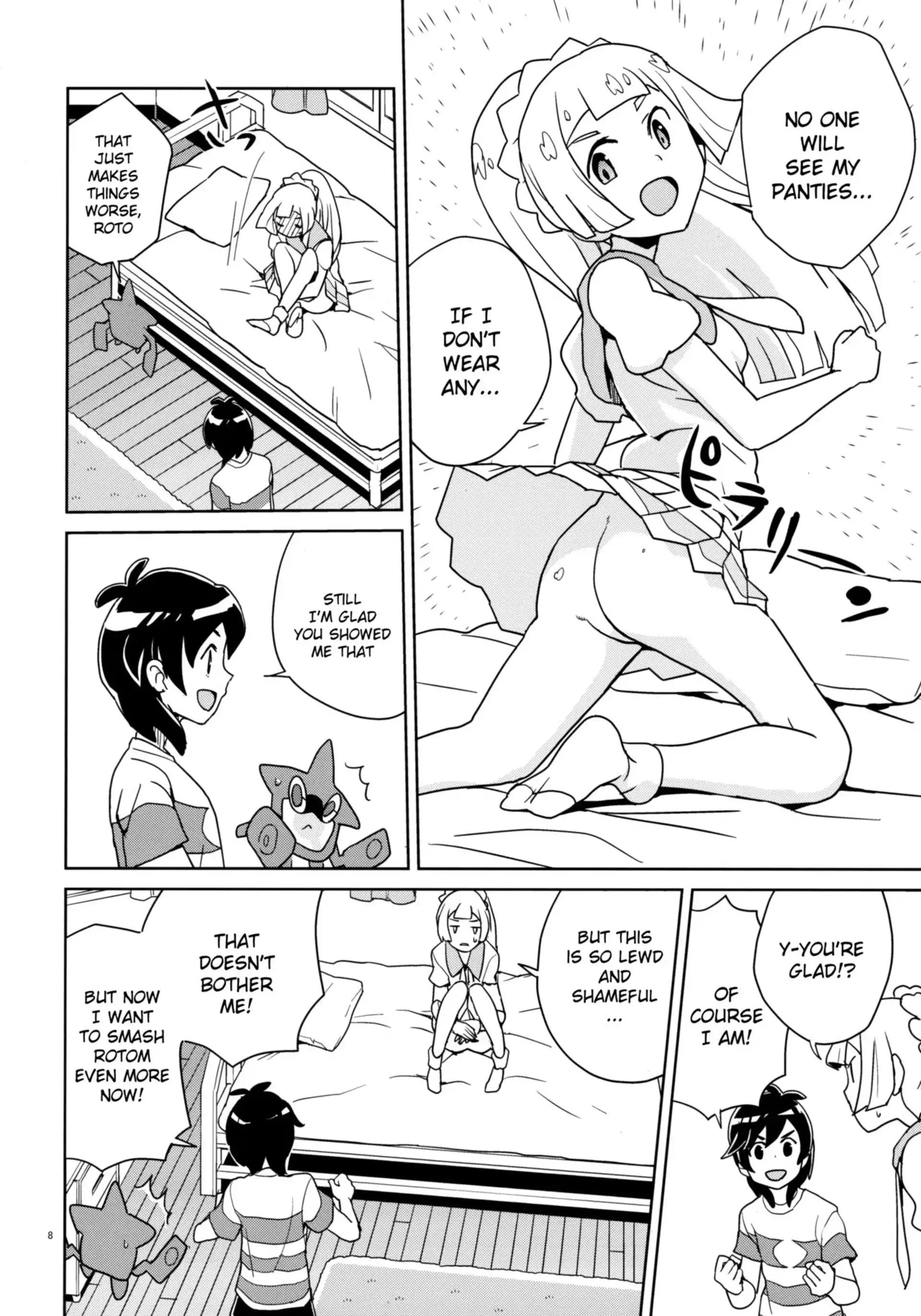 Lillie Kimi no Atama Boku ga Yoku Shite Ageyou Lillie Kimi no Atama Boku ga Yoku Shite Ageyou - Chapter 1 (Pokemon Sun and Moon) page 8