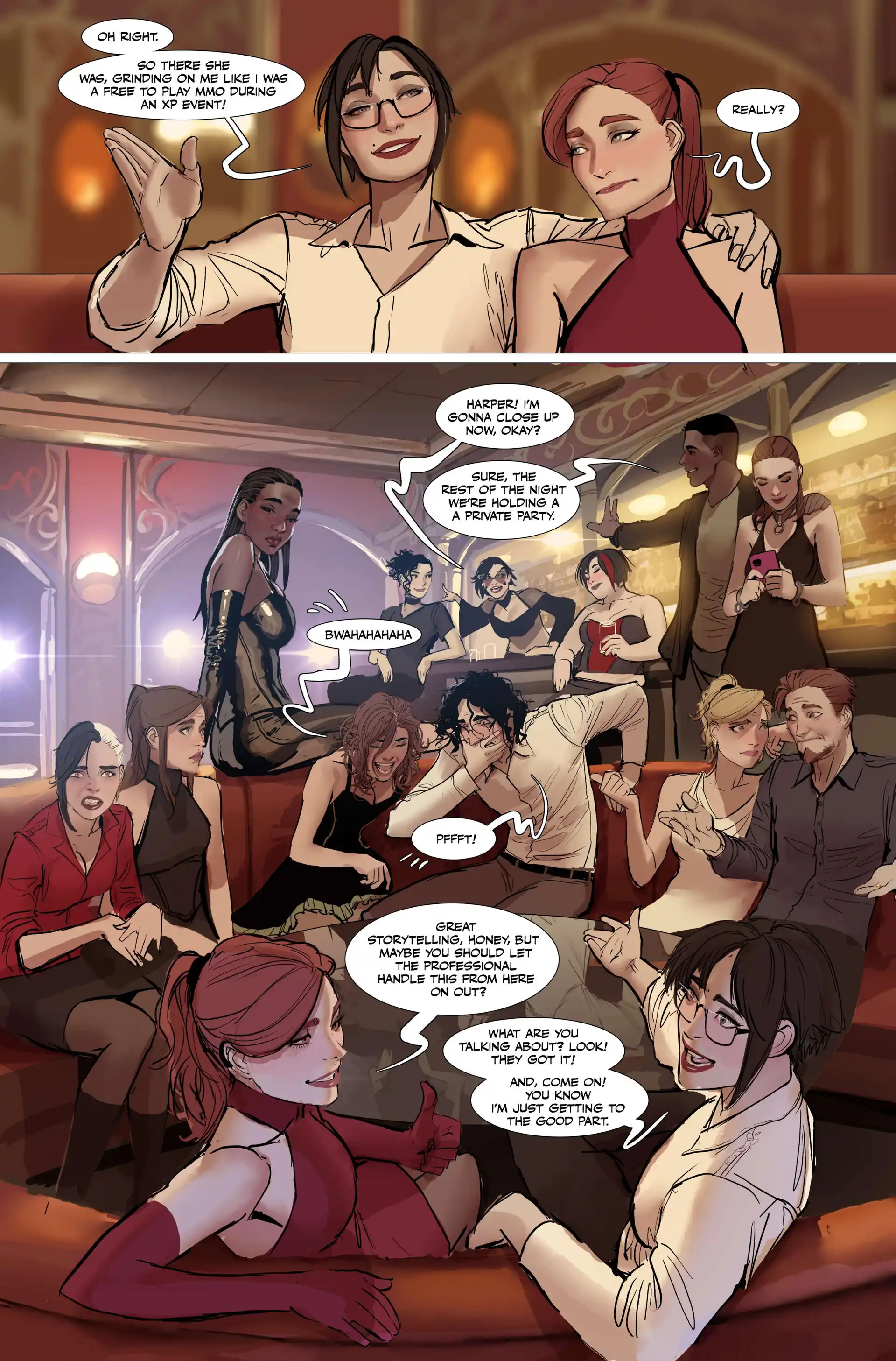 Crimson after Hours Crimson after Hours - Chapter 1 page 9