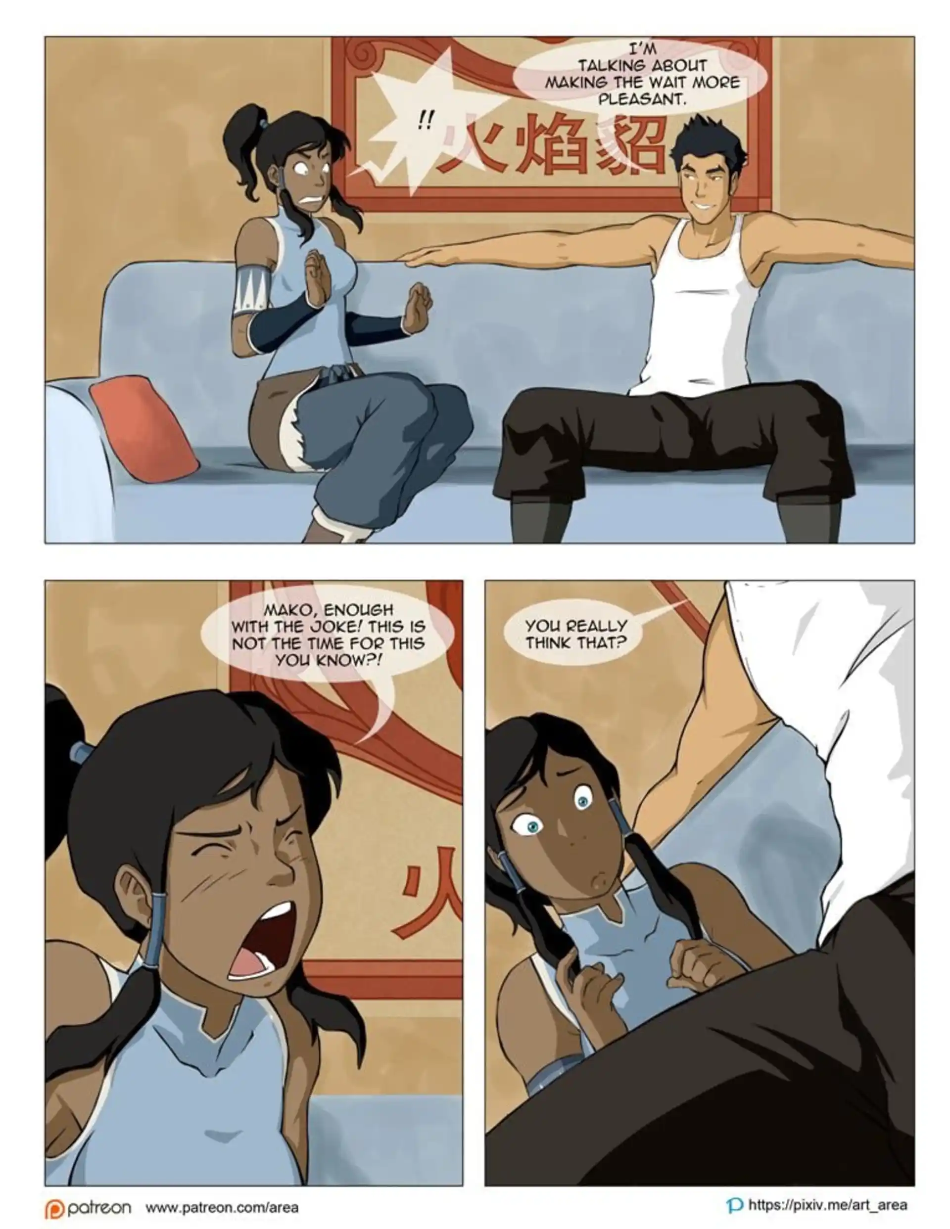 Intimate Meeting Intimate Meeting - Chapter 1 (The Legend of Korra) page 4
