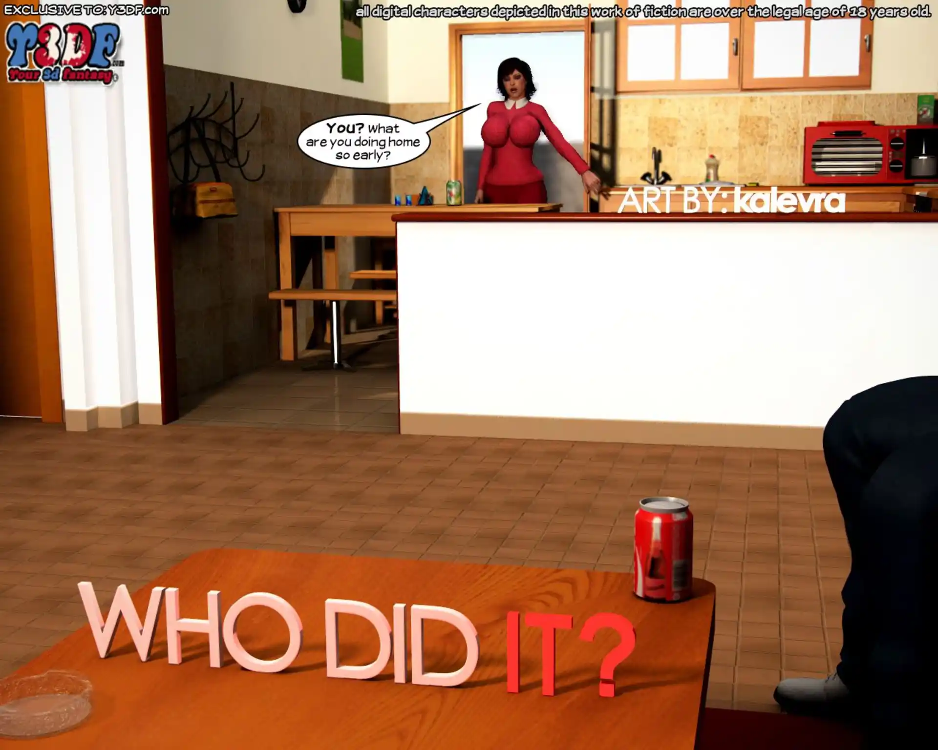HOT Who Did It? Who Did It? - Chapter 1 page 1