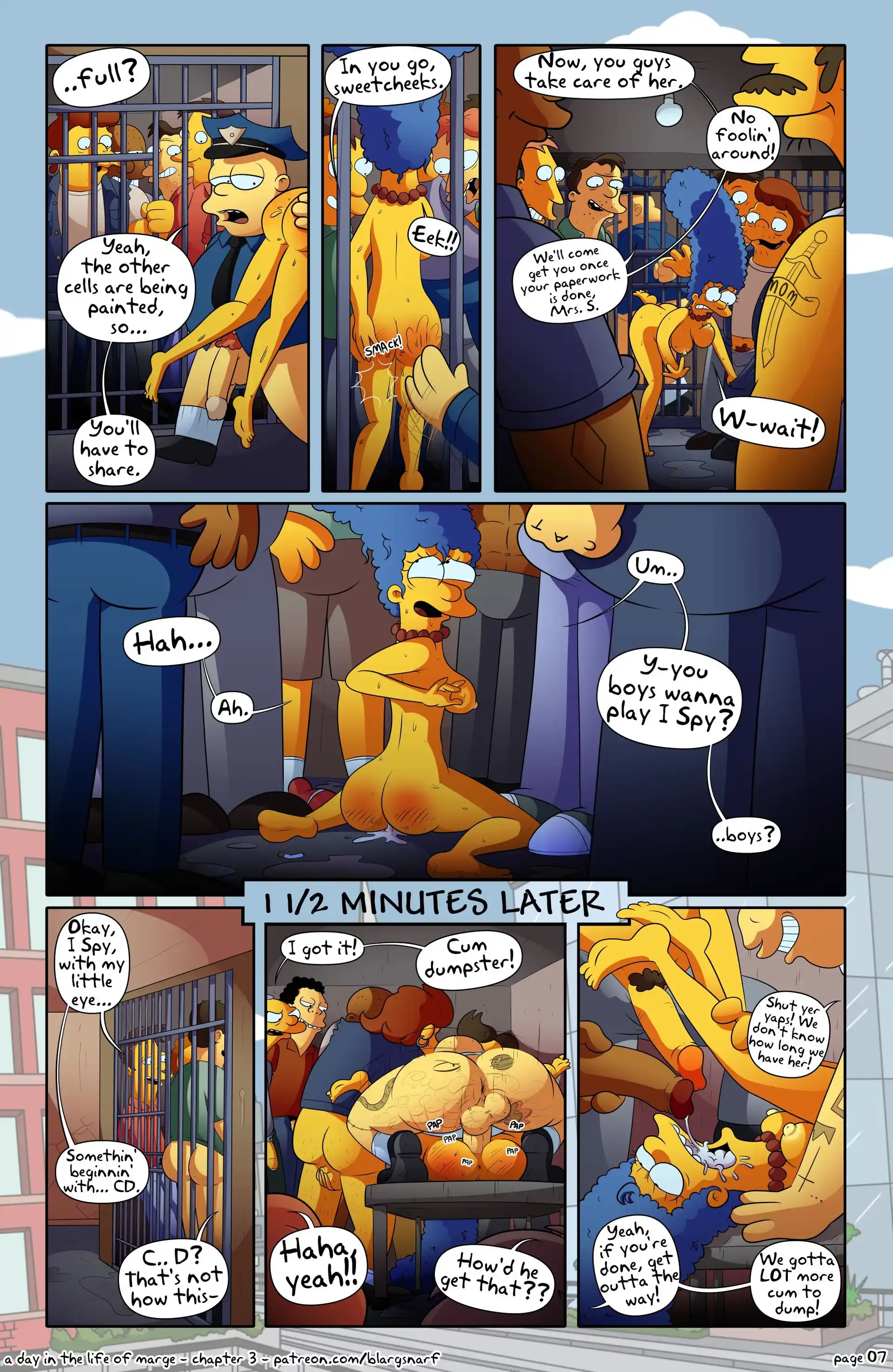 A Day in the Life of Marge A Day in the Life of Marge - Chapter 3 (The Simpsons) page 7