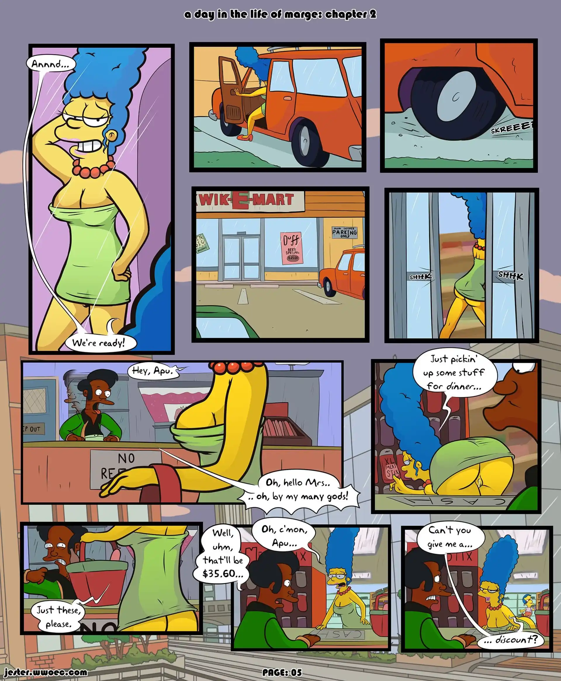 A Day in the Life of Marge A Day in the Life of Marge - Chapter 2 (The Simpsons) page 5