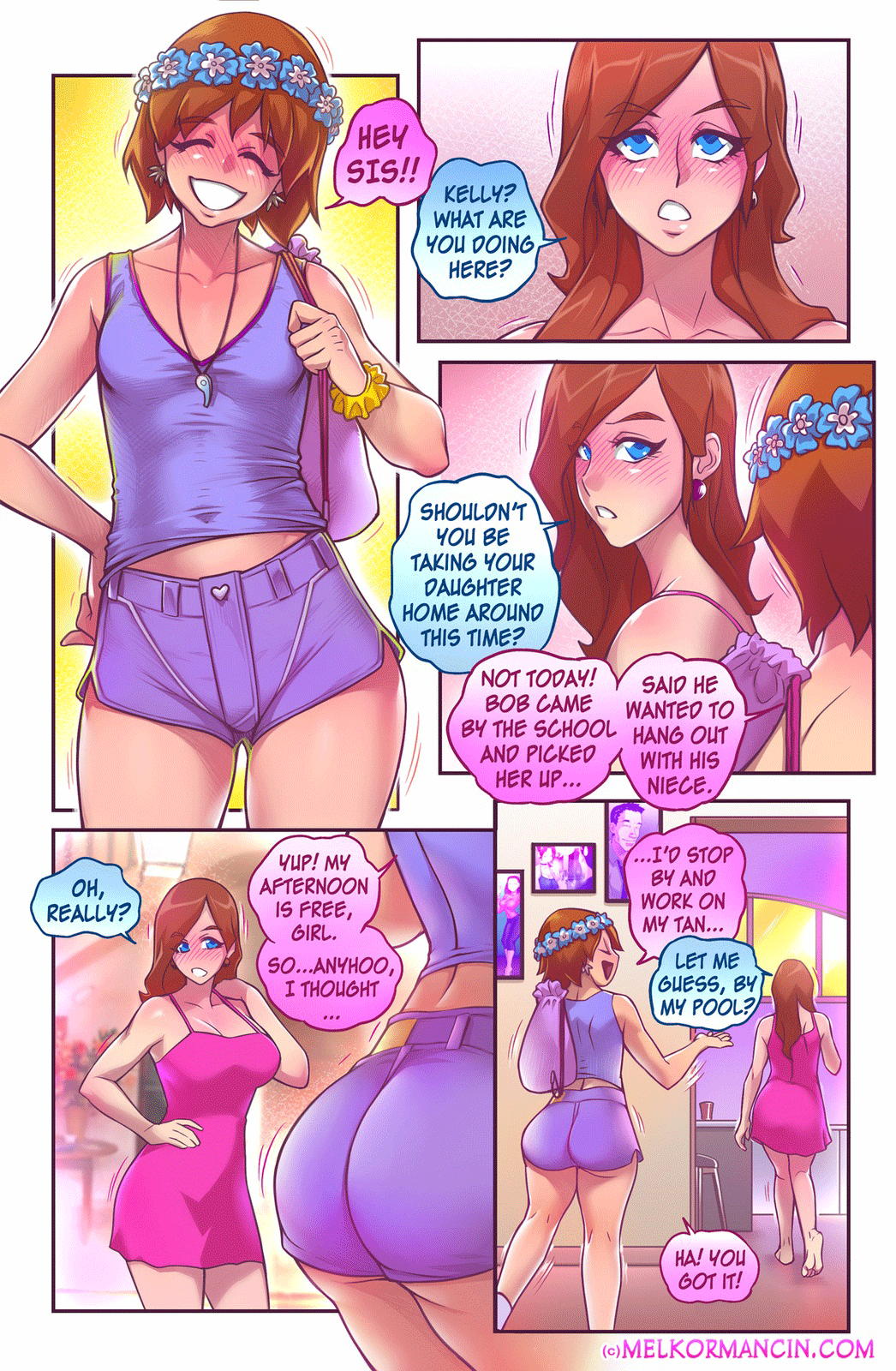 HOT The Naughty In-Law The Naughty In-Law Animated - Incomplete - Family Ties page 9
