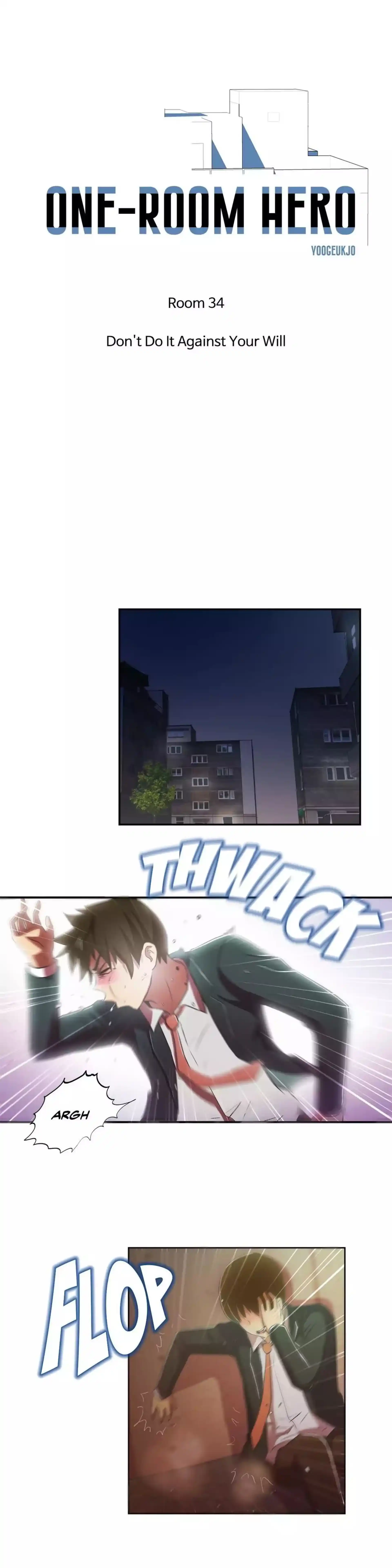 One-Room Hero Chapter 034 Don't Do it Against Your Will page 1
